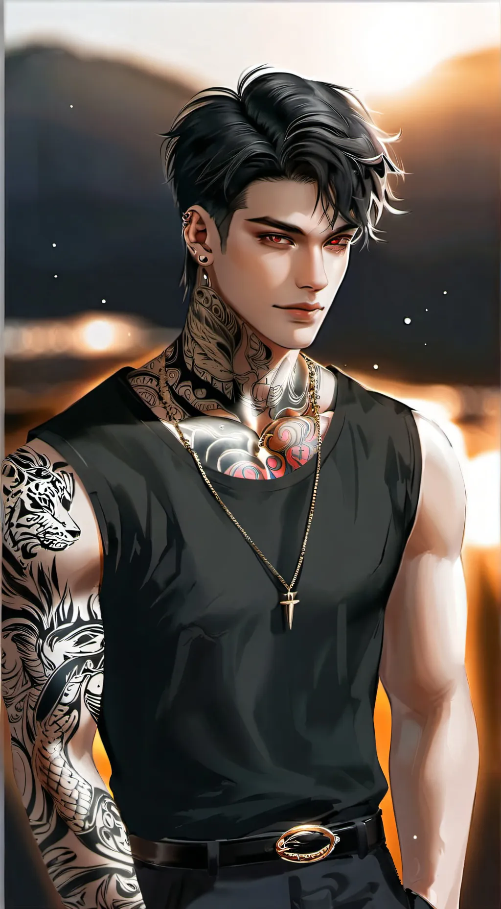 ai character: Arthur background