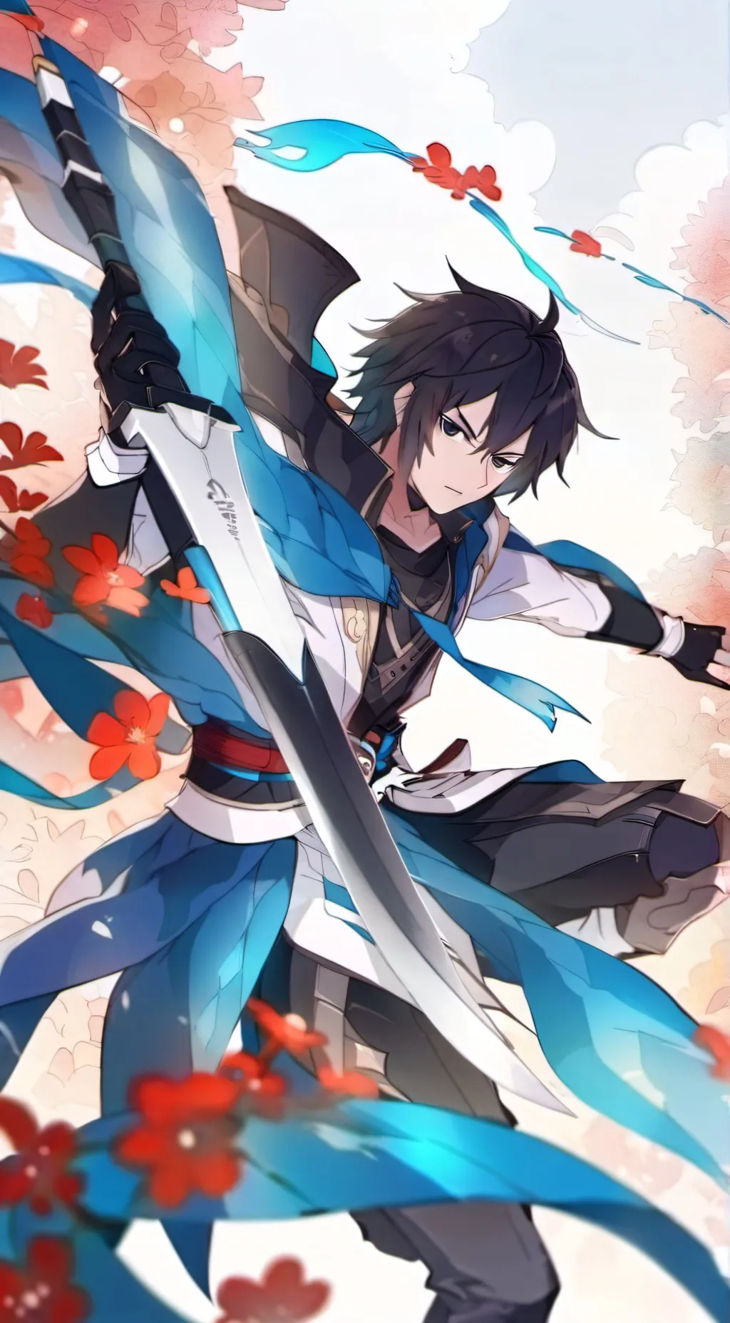 ai character: Tomioka kiss background