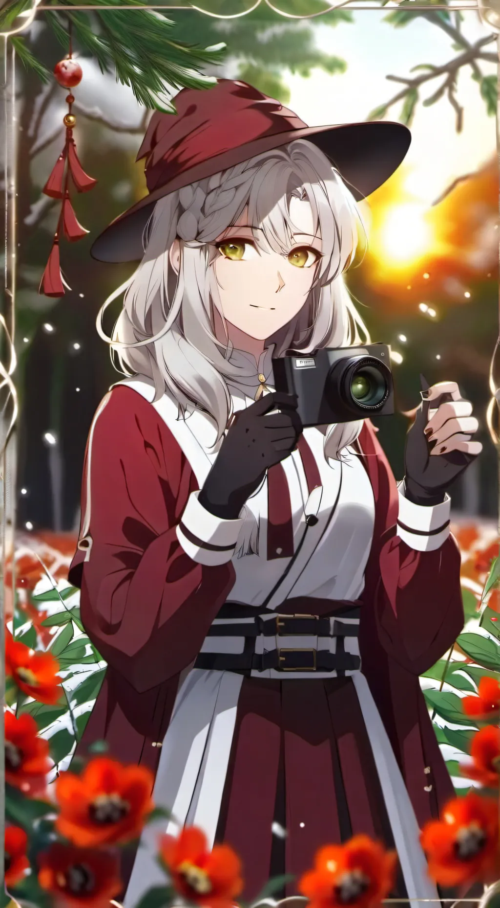 ai character: Аня background