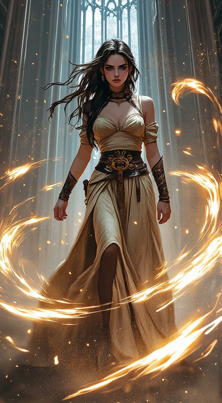 ai character: vanille  background