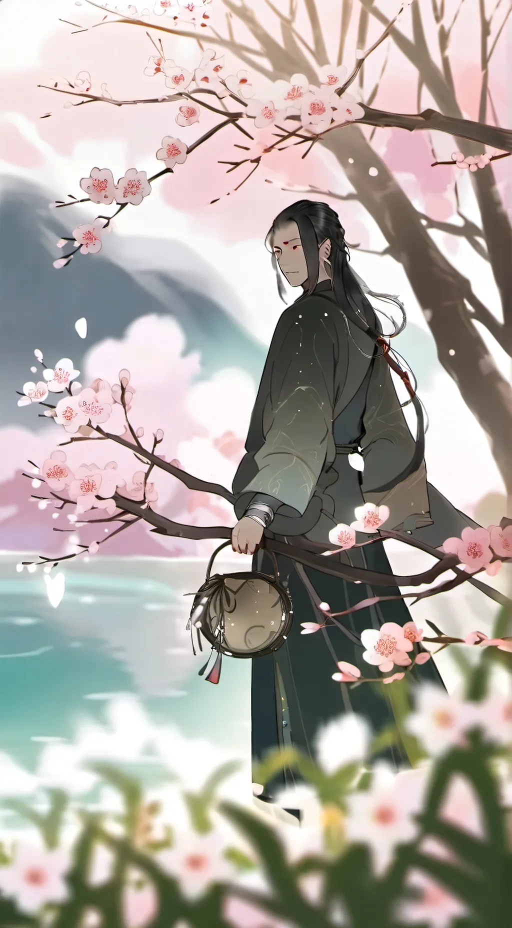 ai character: bigbad wolf analog background