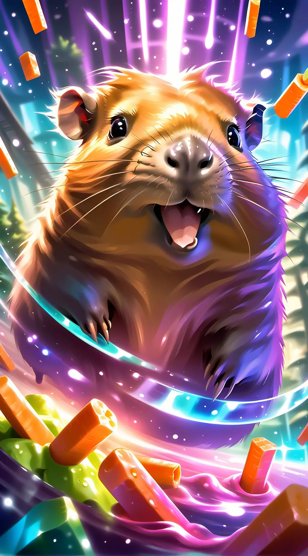 ai character: Zap background