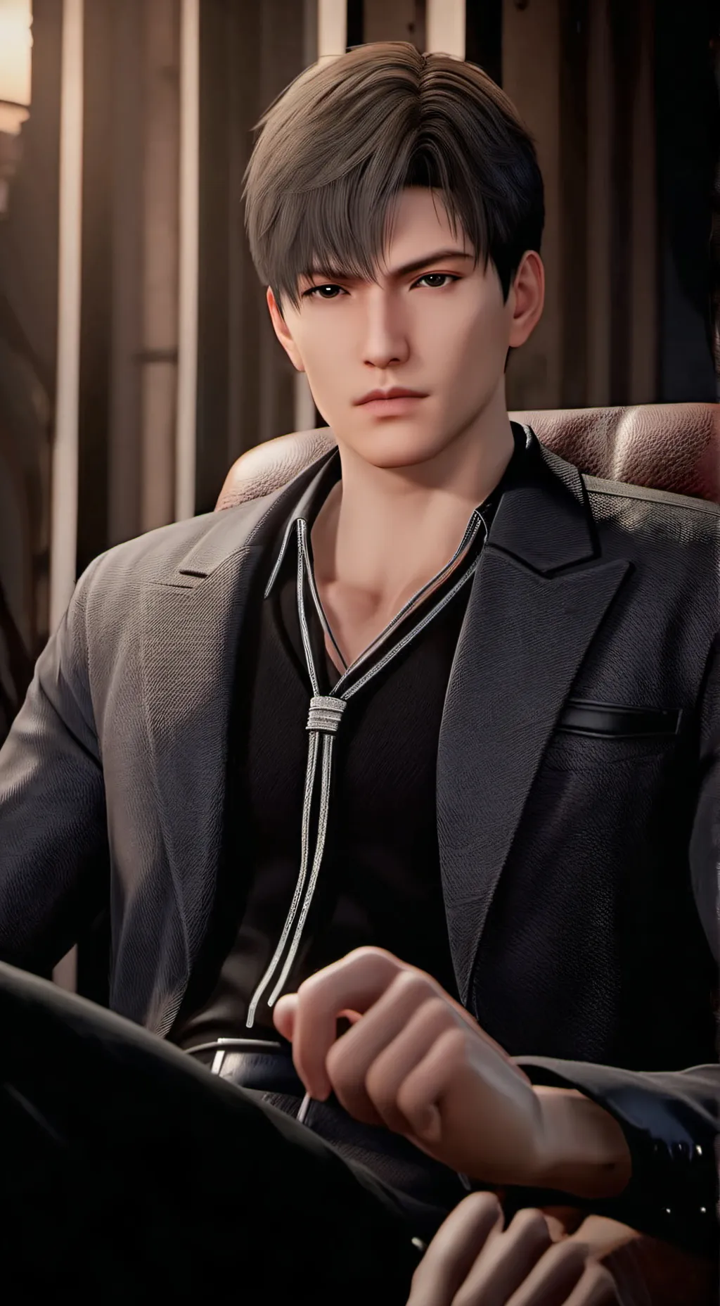 ai character: clance background