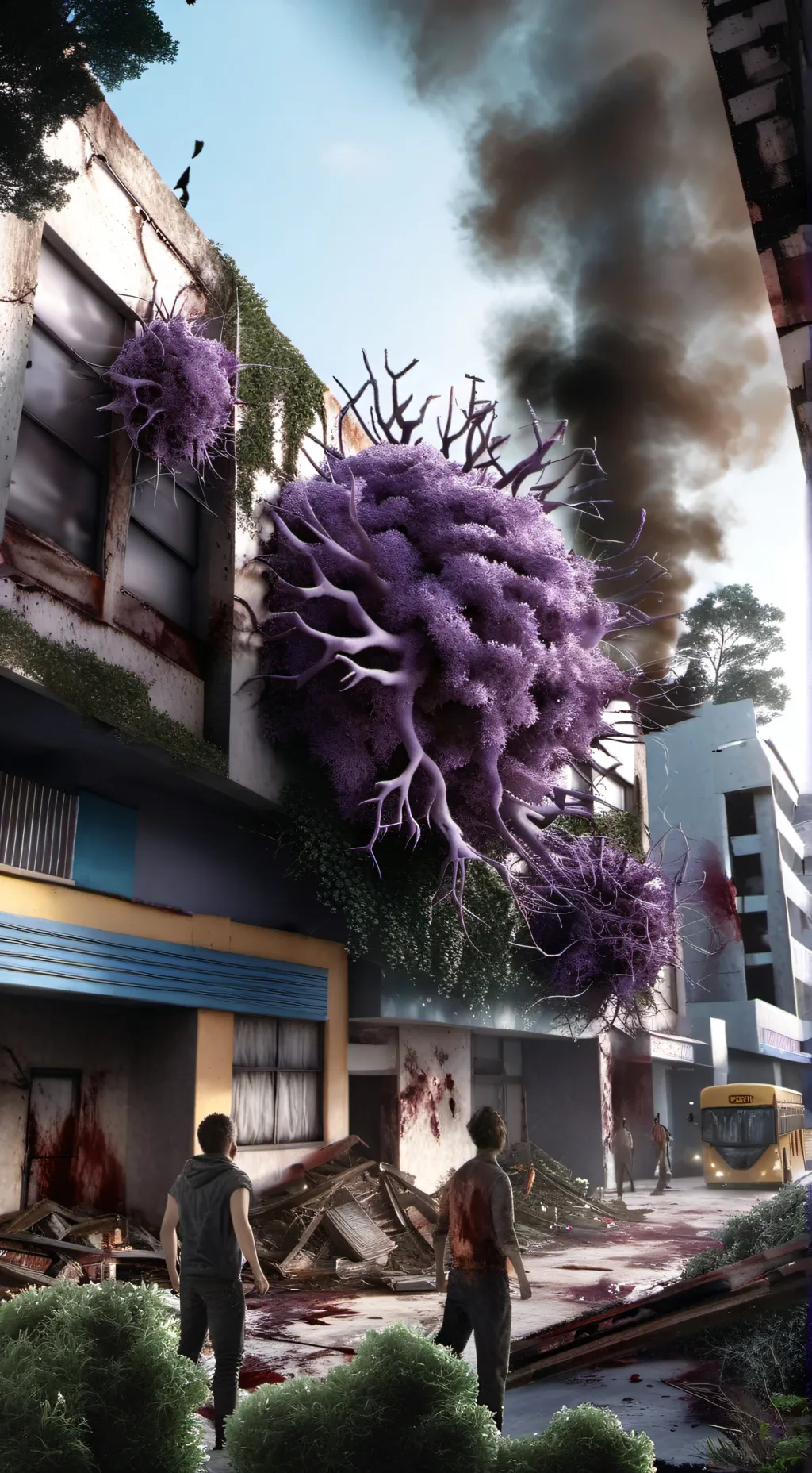 ai character: the plauge background