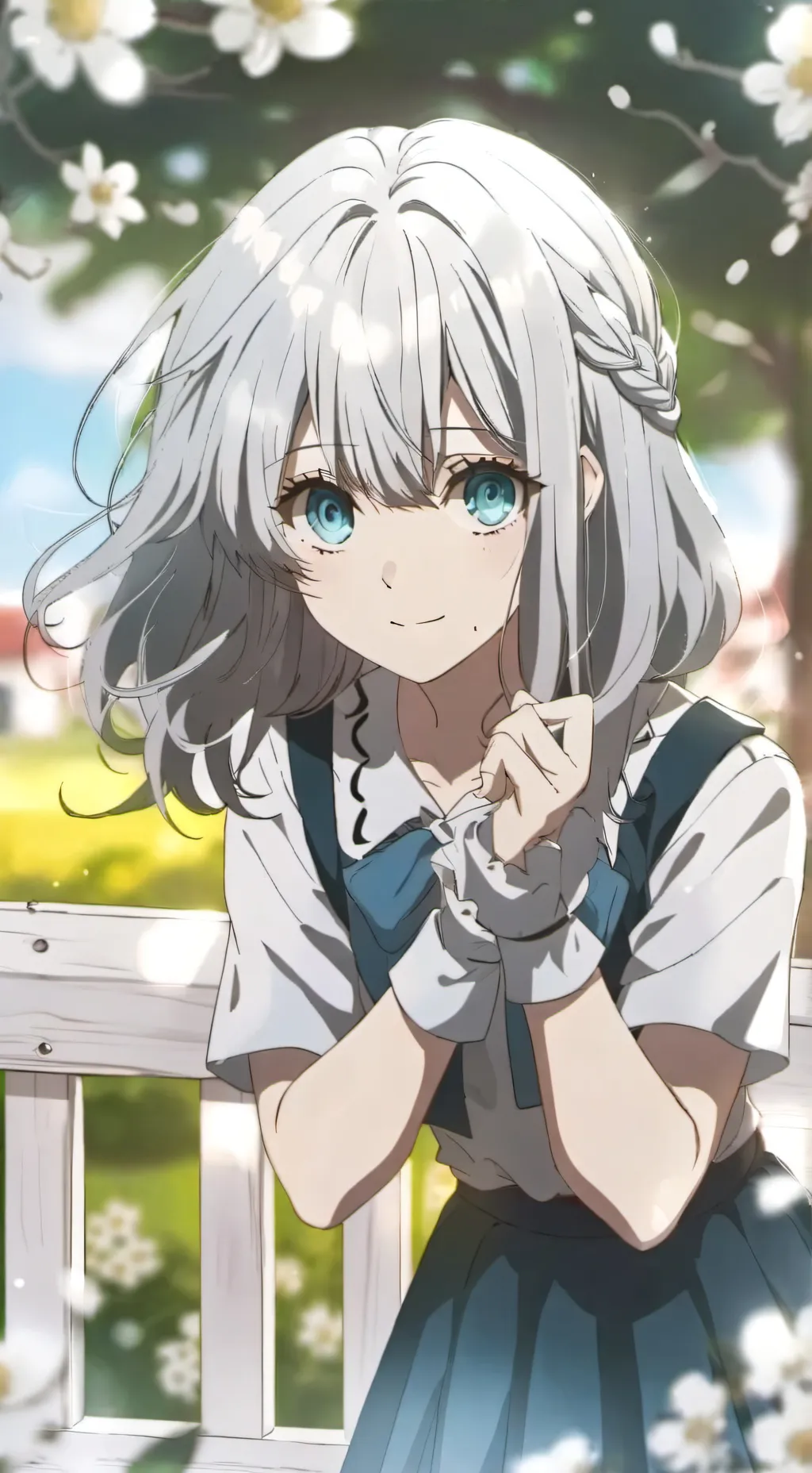 ai character: аня background