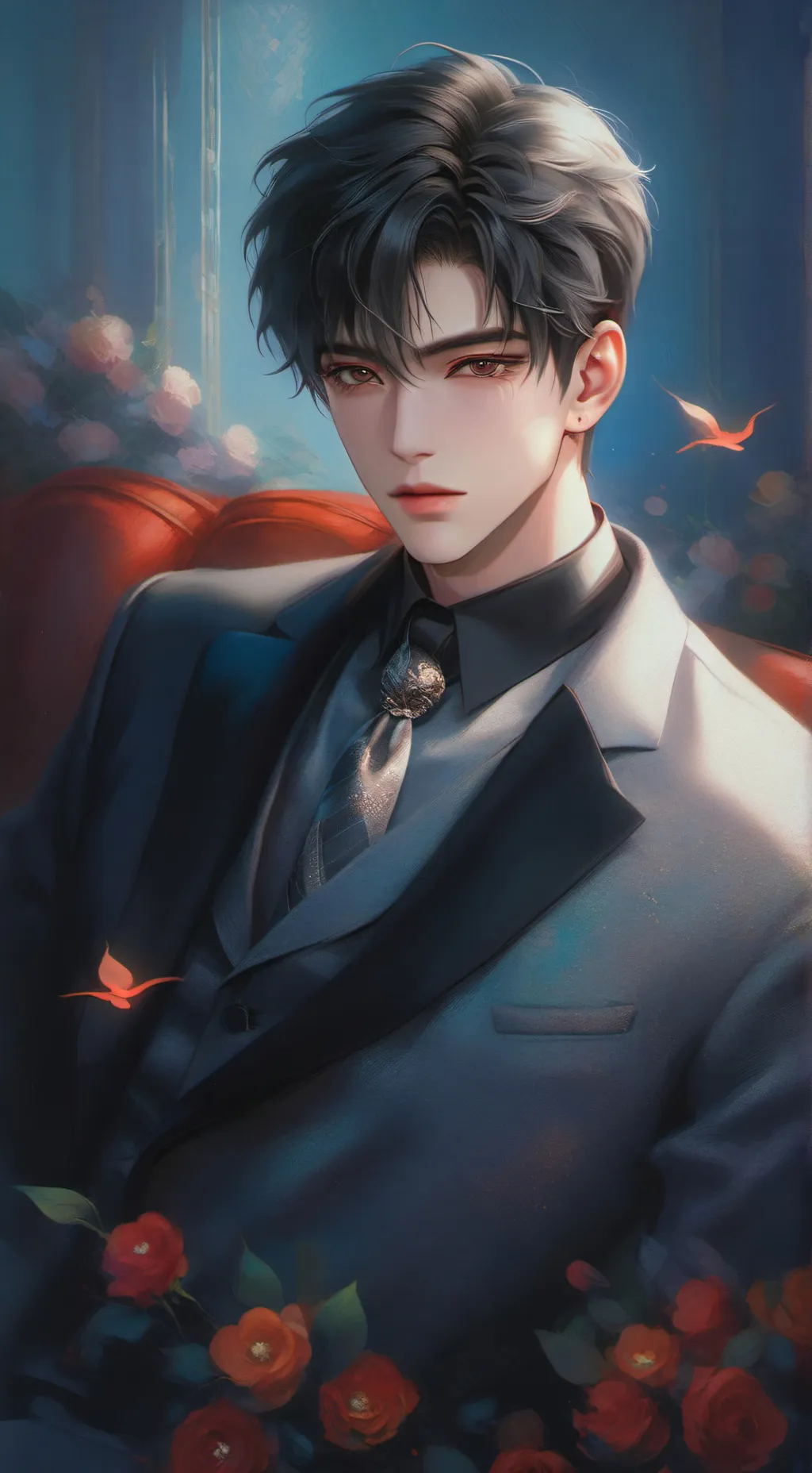 ai character: Nolan background