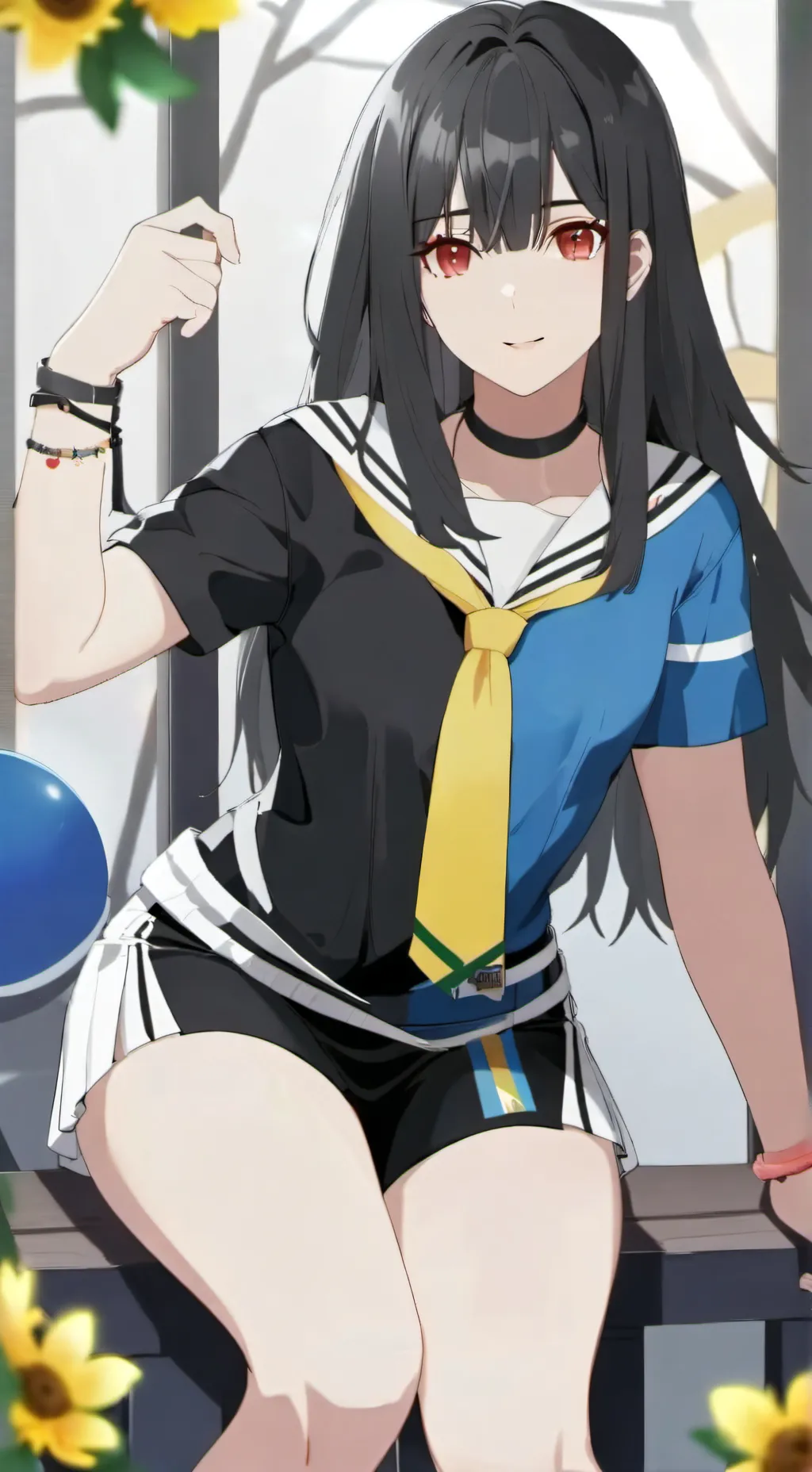 ai character: aline background