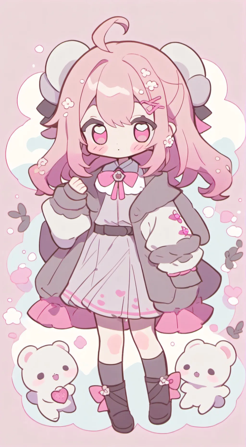 ai character: Mihari-Chan background