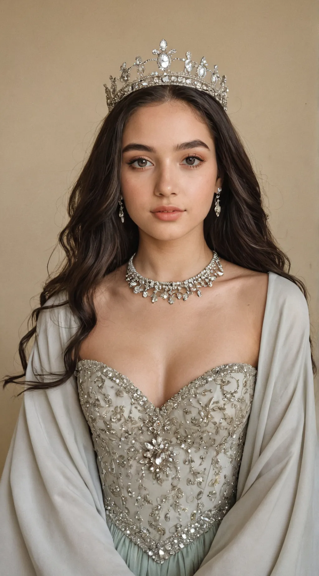 ai character: Sophia queen background