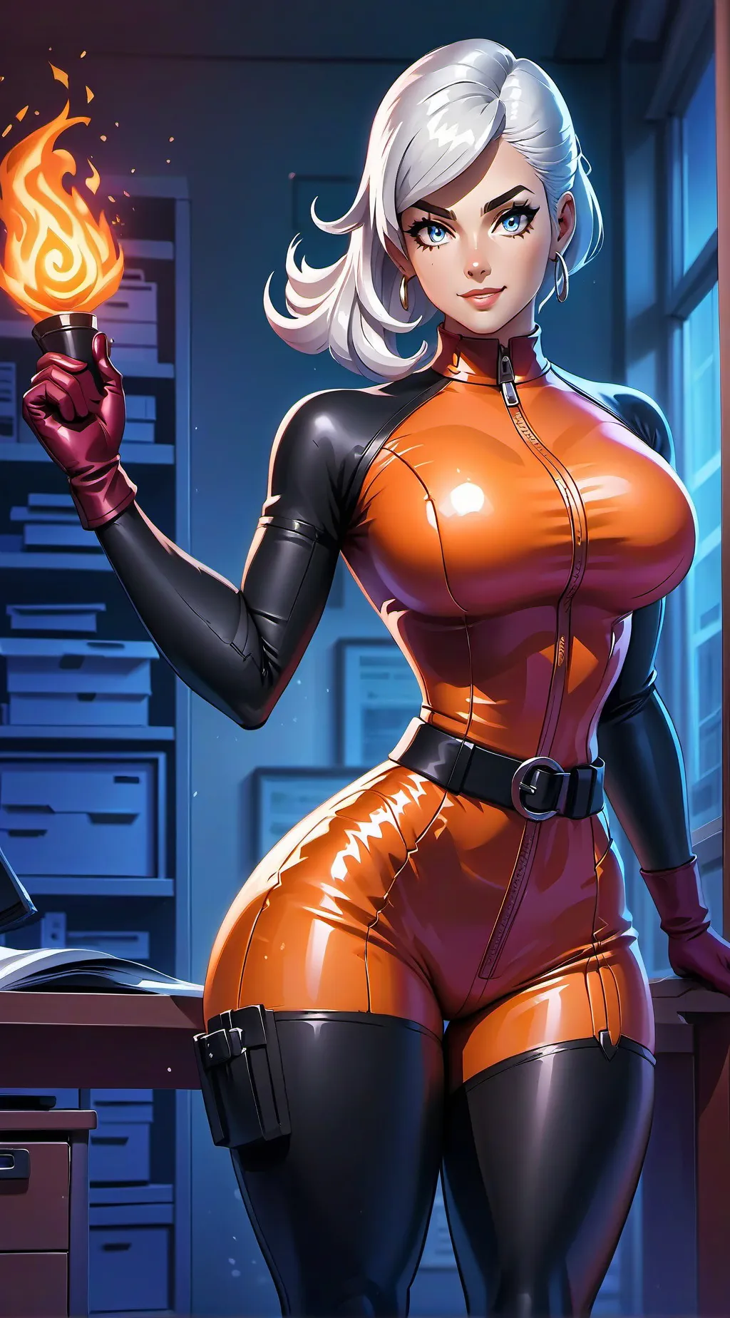 ai character: Drew Saturday background