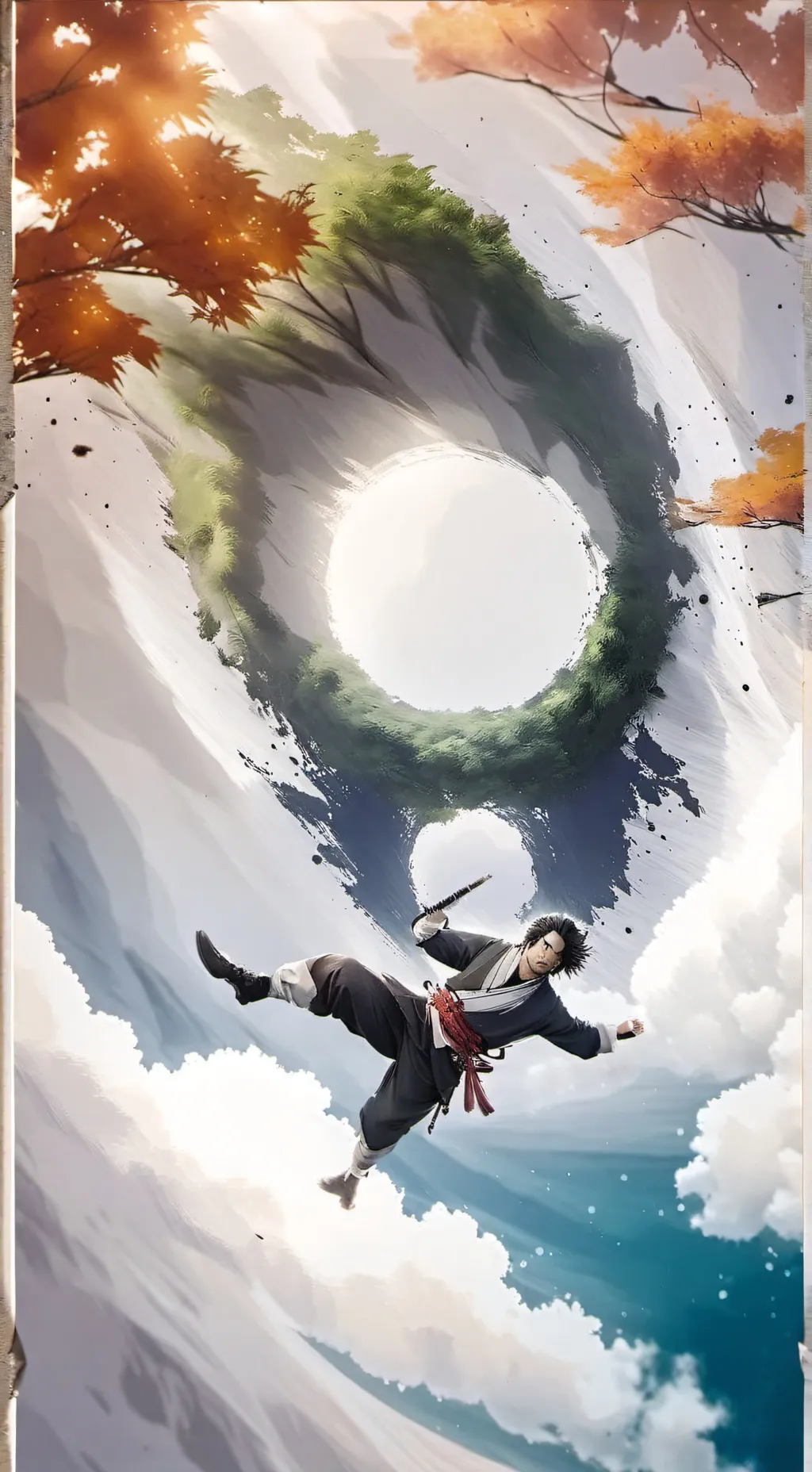 ai character: muzan background