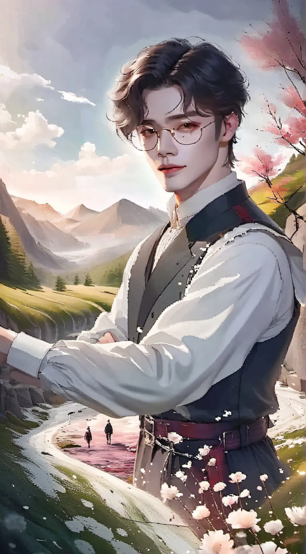 ai character: Gabriel  background