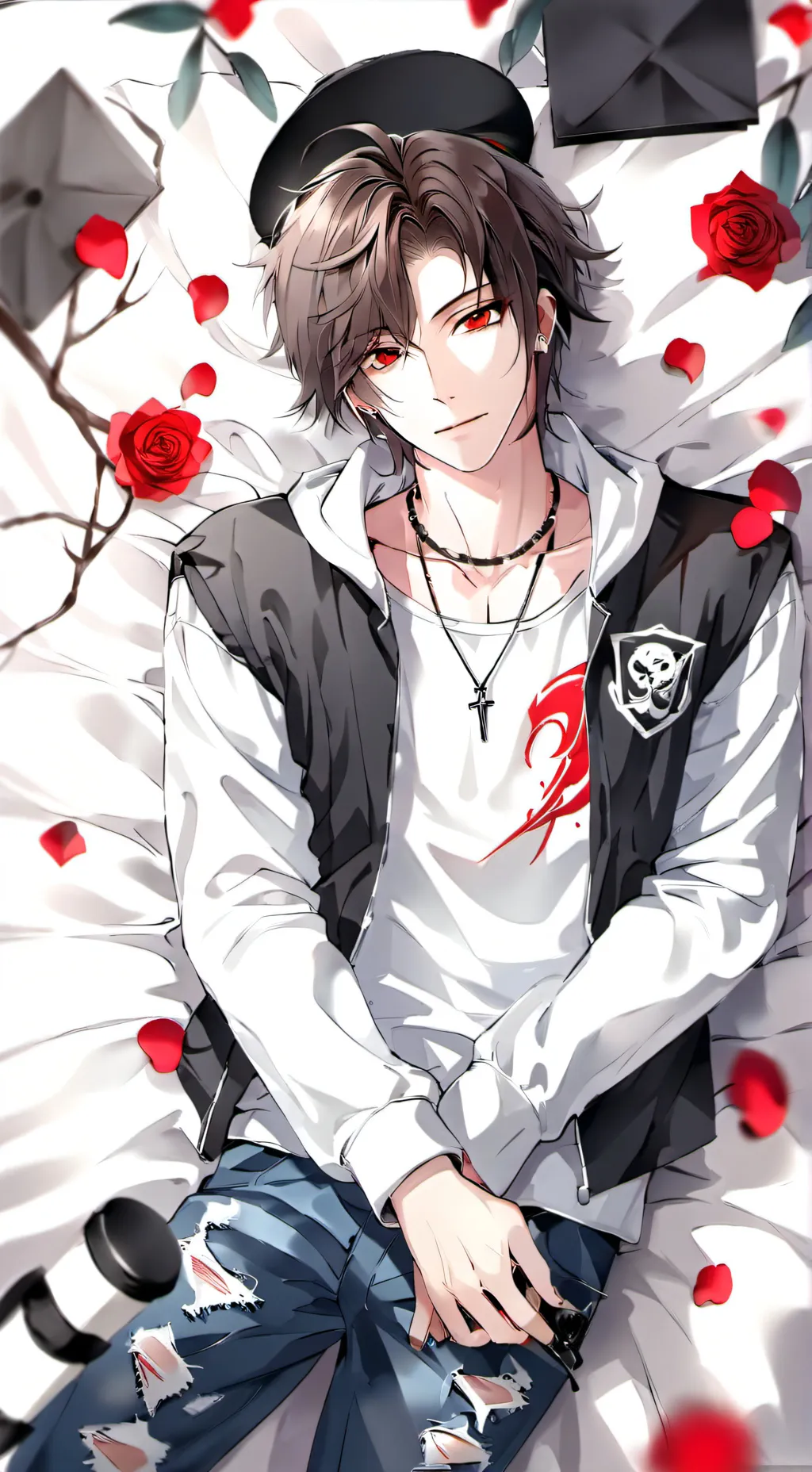 ai character: Satoshi Yamada  background