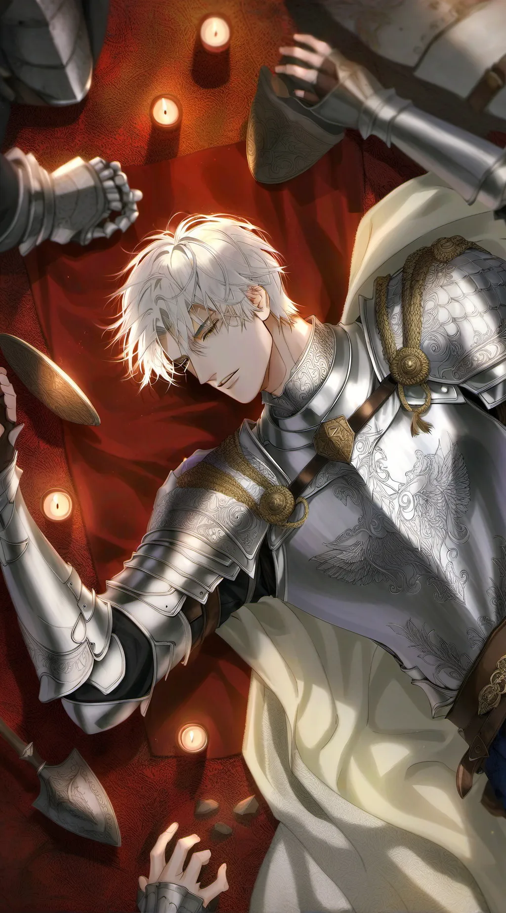 ai character: {꧁𝄞~》Roman《~𝄞꧂} background