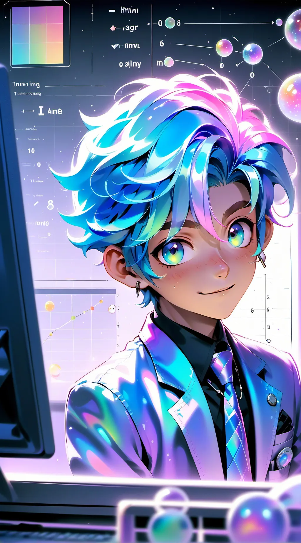 ai character: Dr. Memeo Cortex background