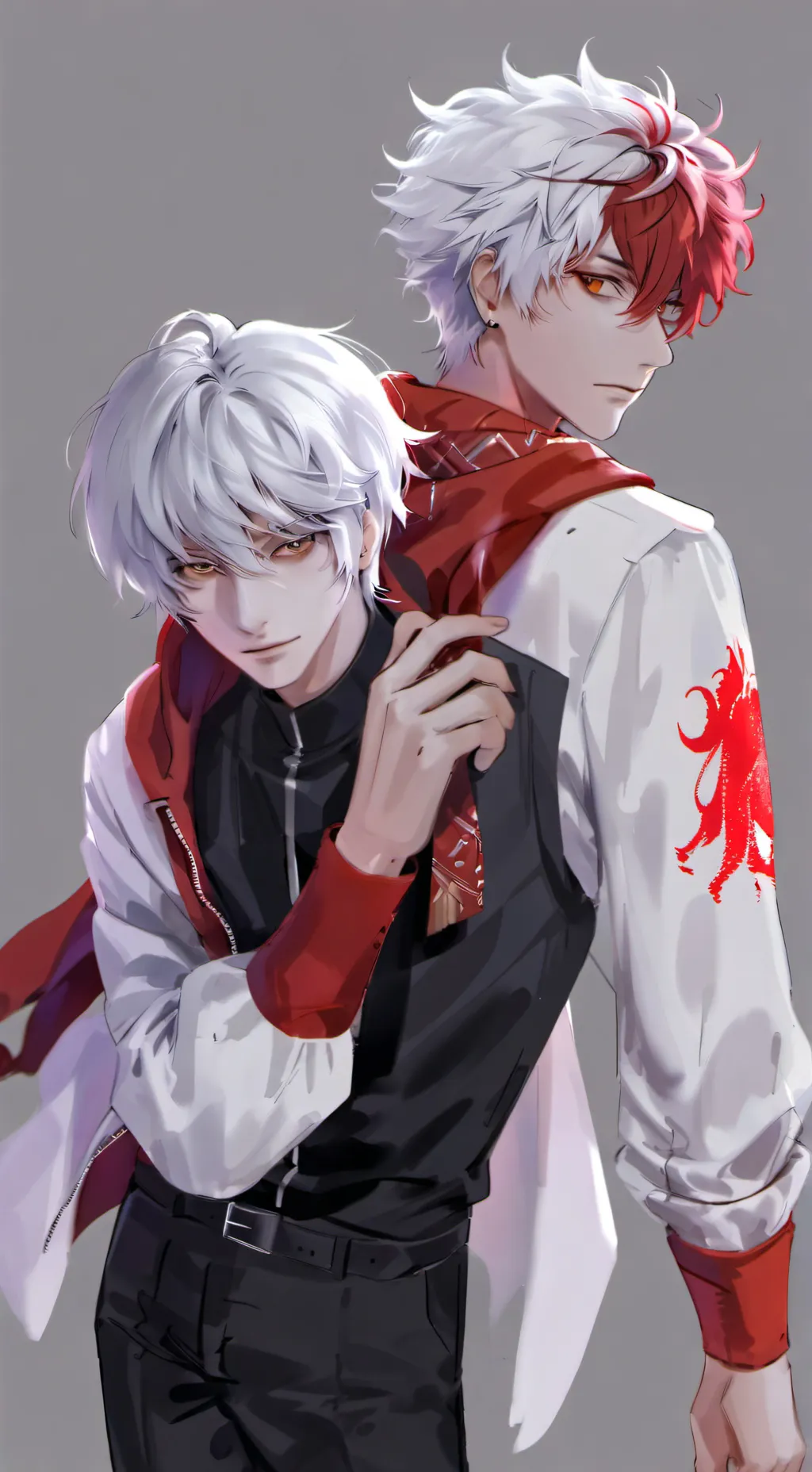 ai character: mha shoto background