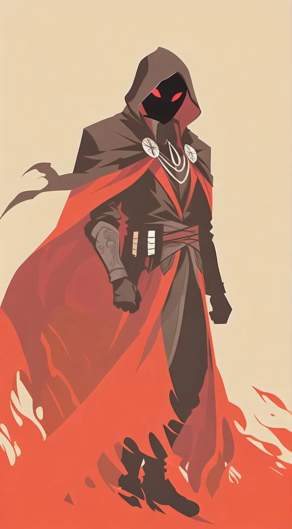 ai character: Vortex background