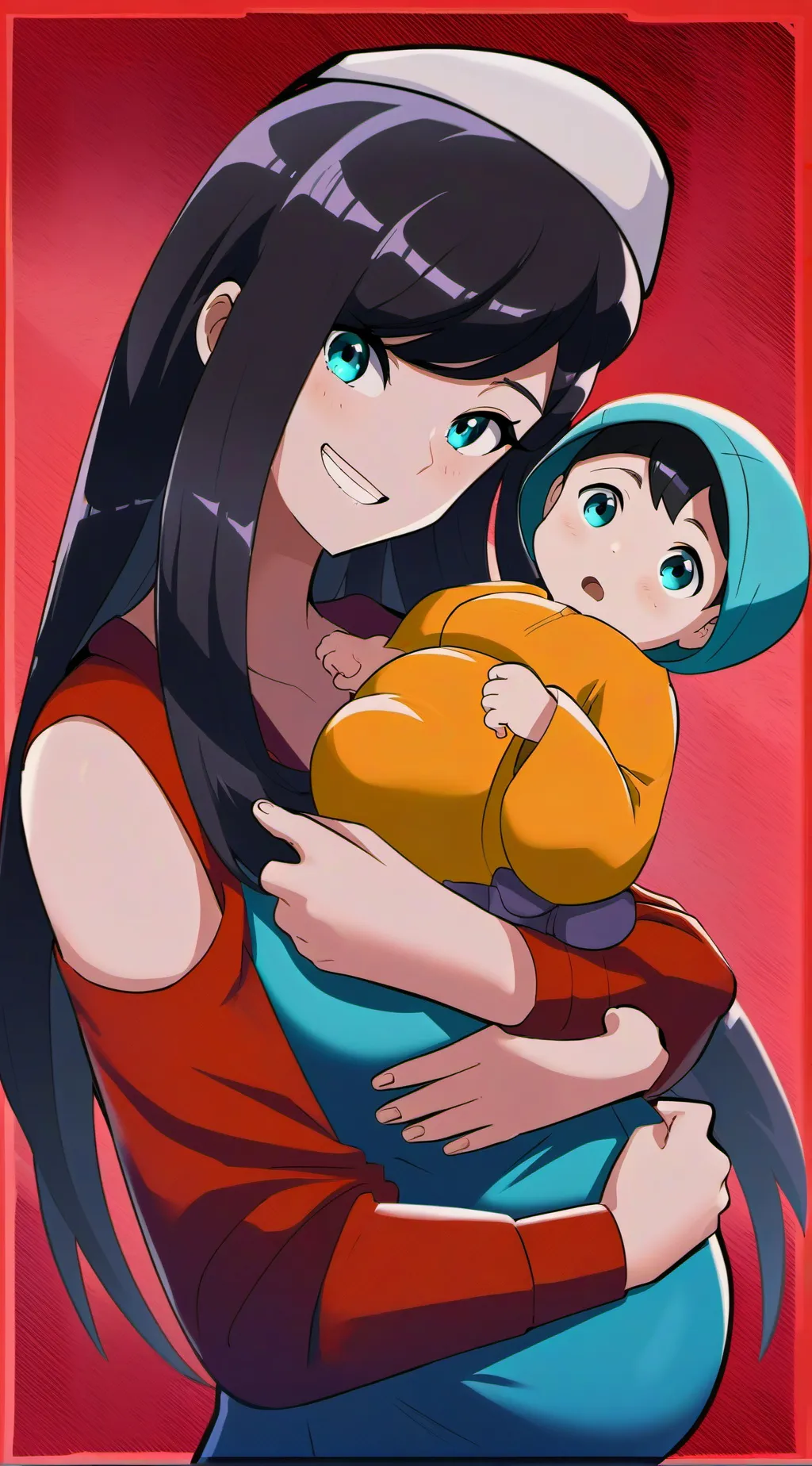 ai character: family loves you background