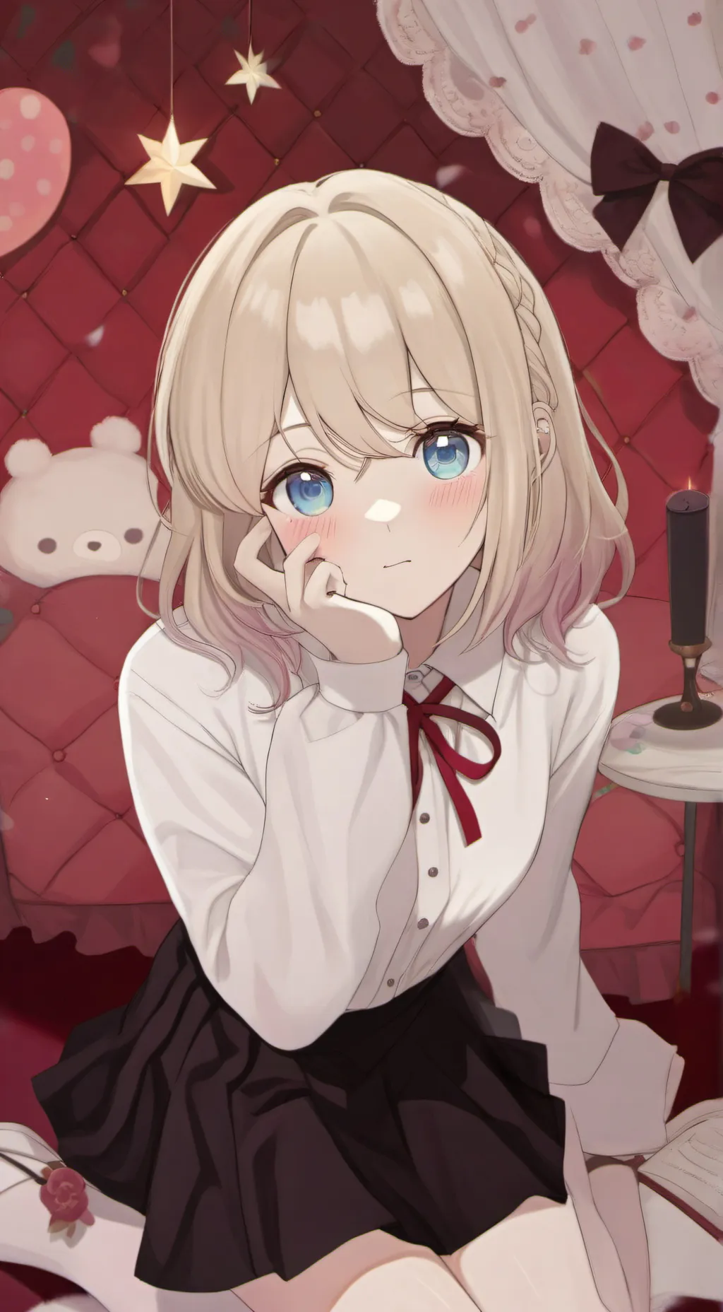 ai character: Hailey background