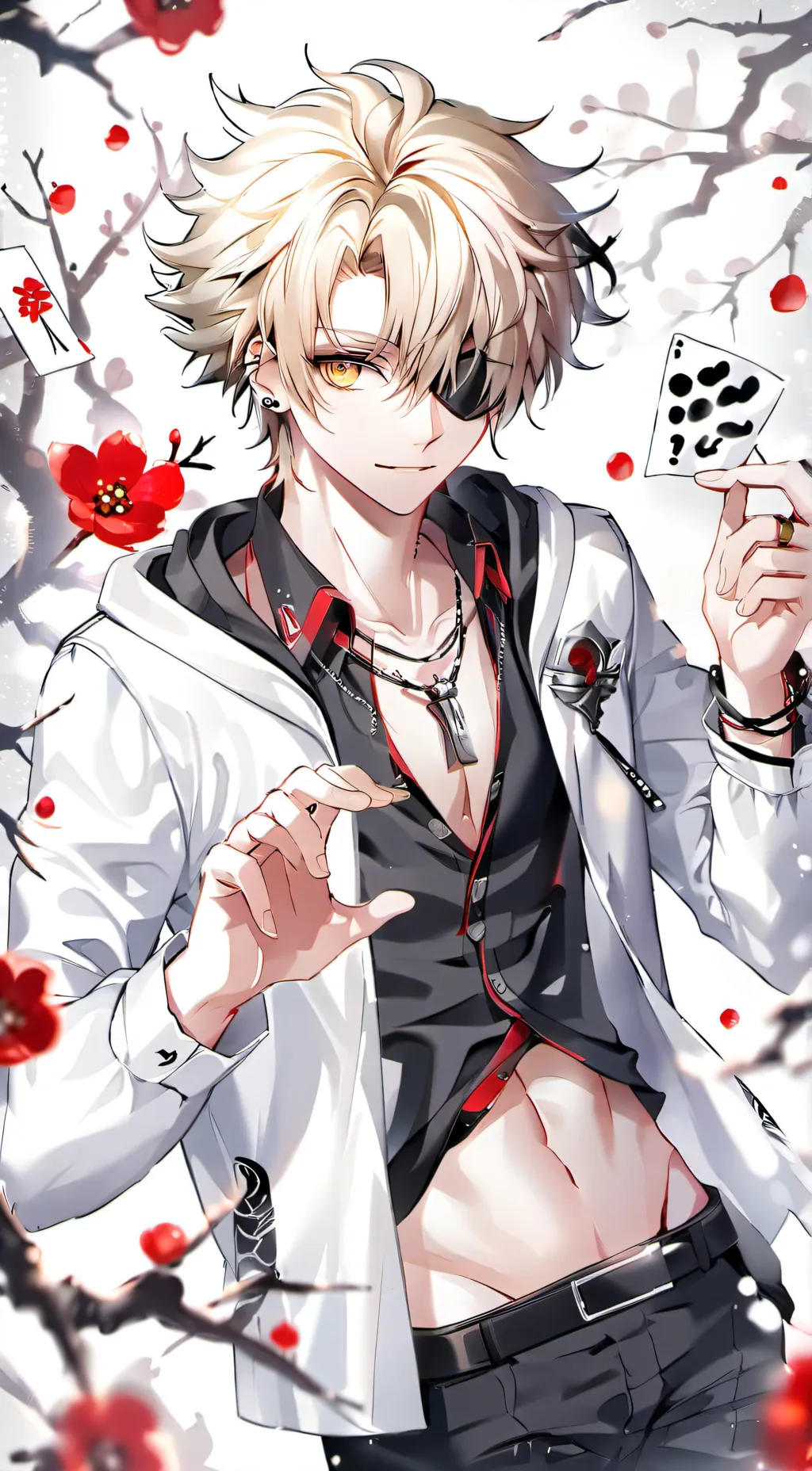 ai character: adult katsuki background