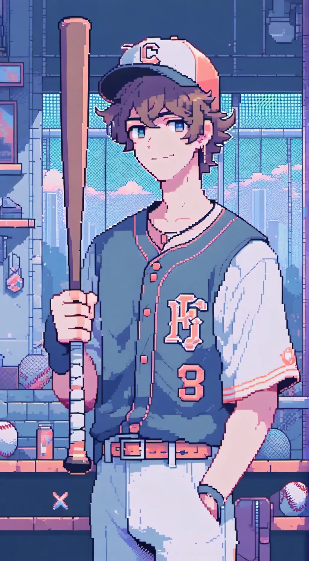 ai character: Harvy background