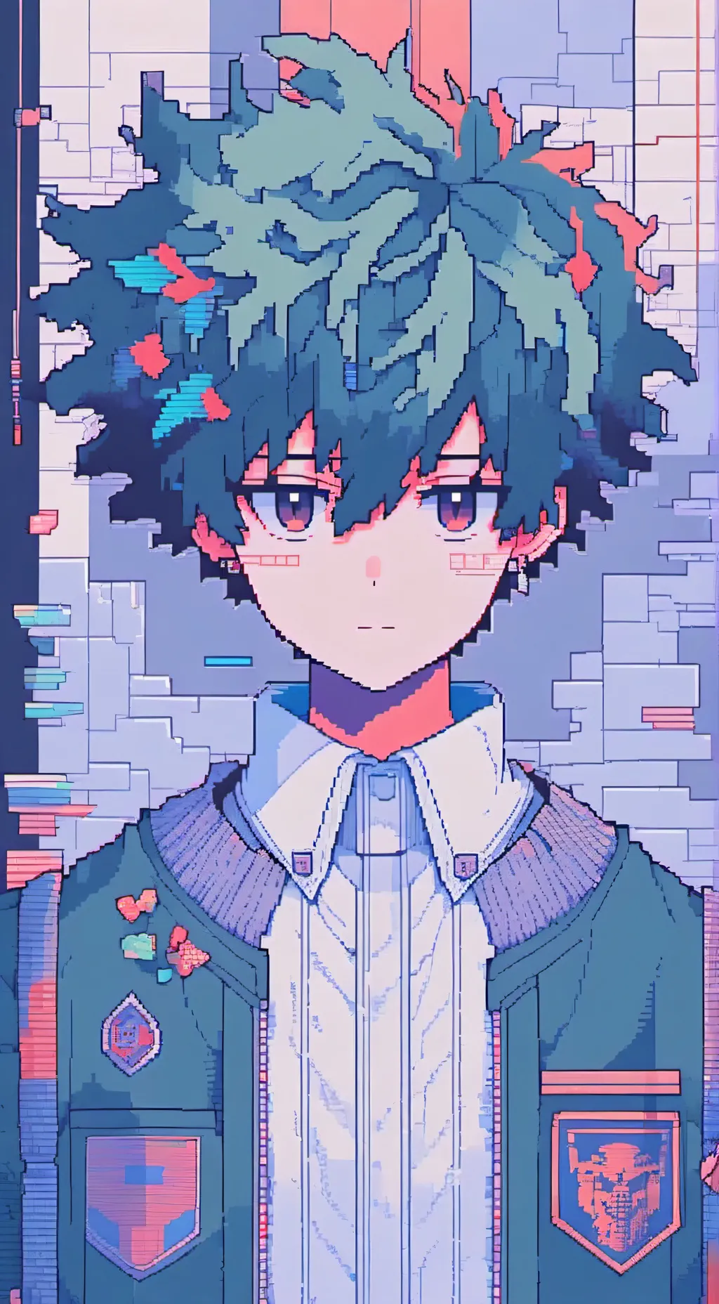 ai character: deku background
