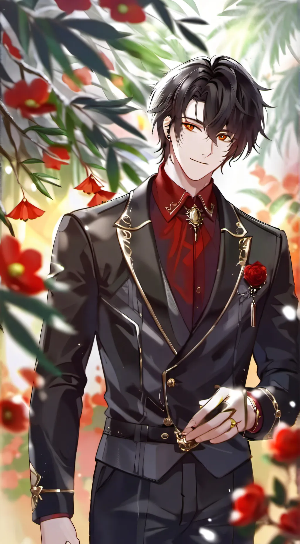 ai character: james latino bf background