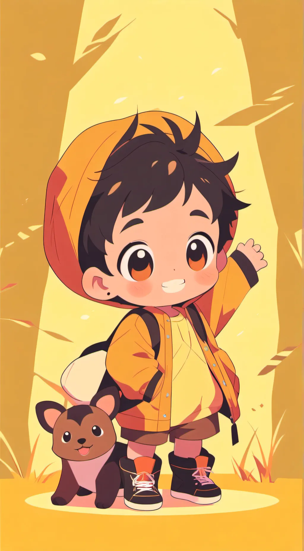 ai character: irmão fofinha  background