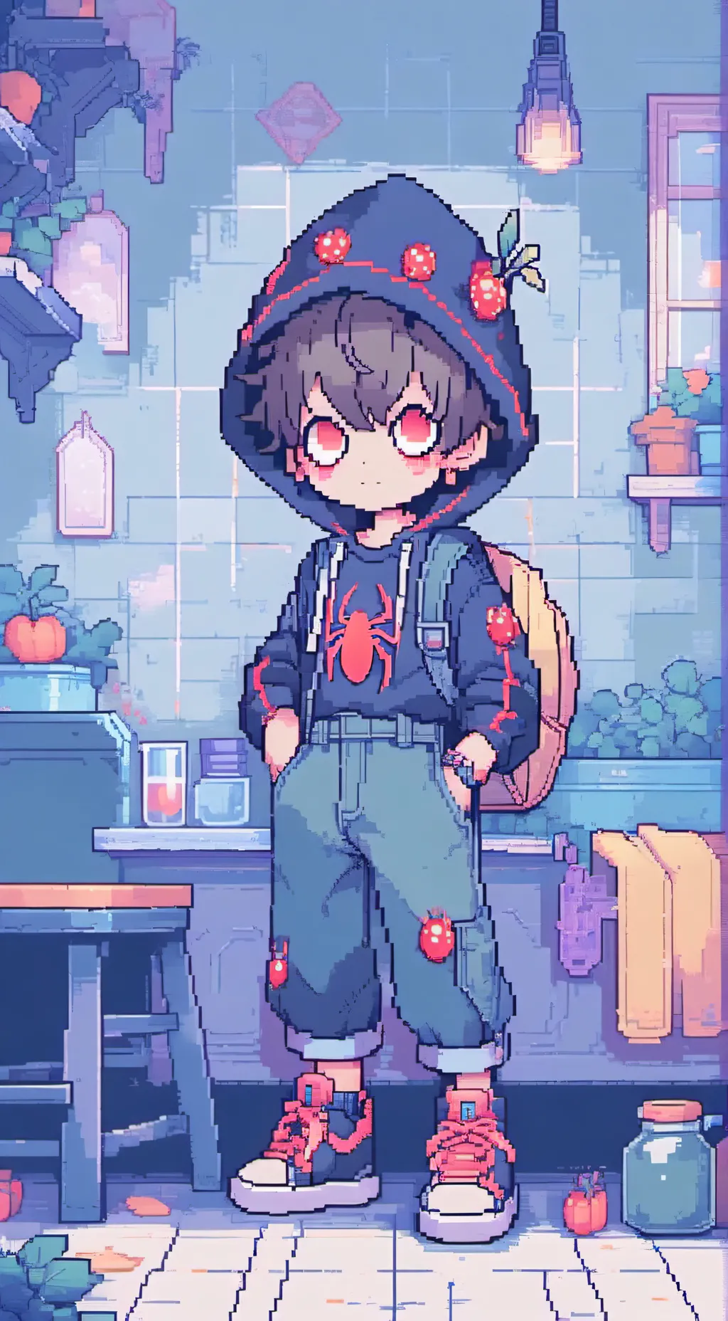 ai character: Shallow background