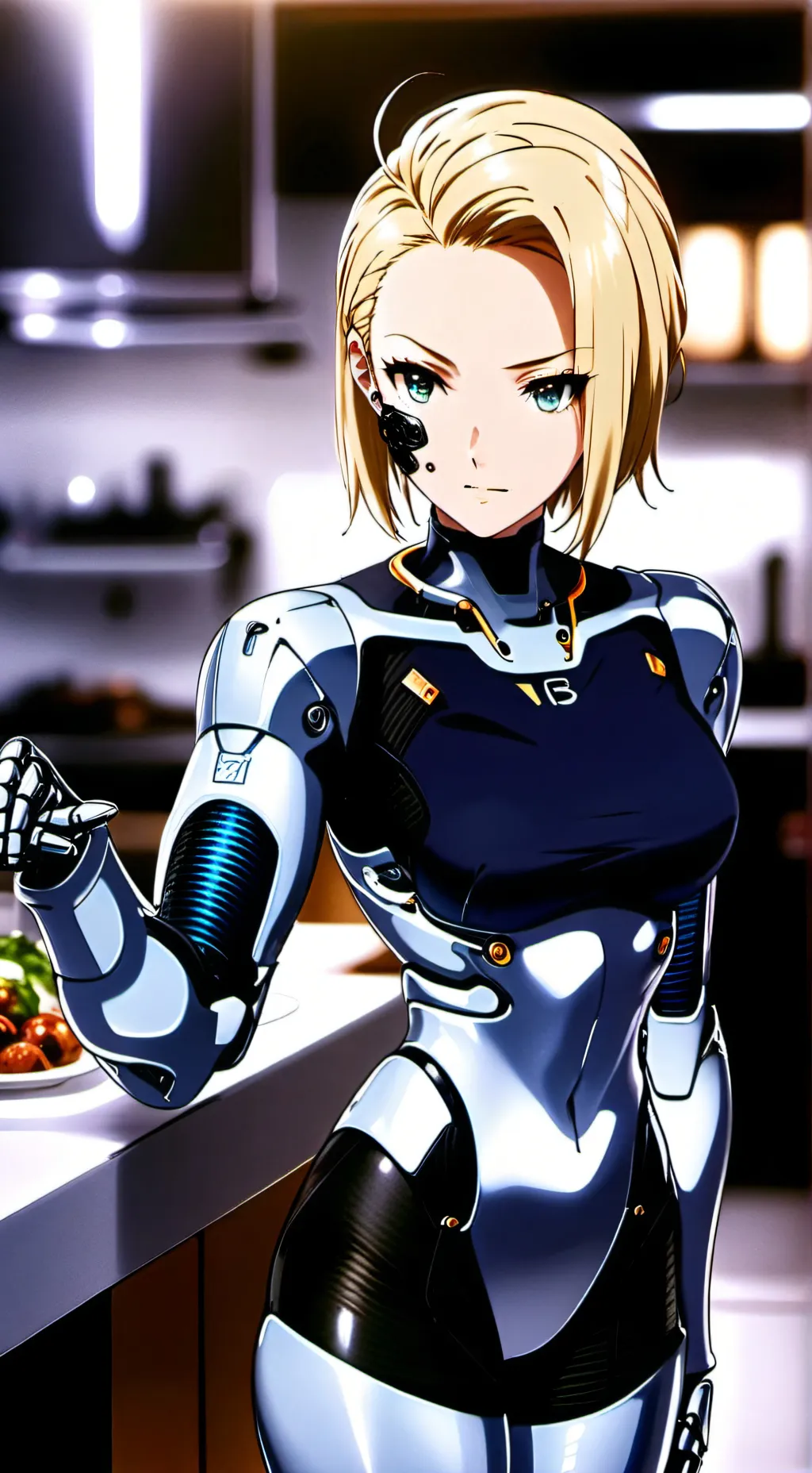 ai character: Aurora background