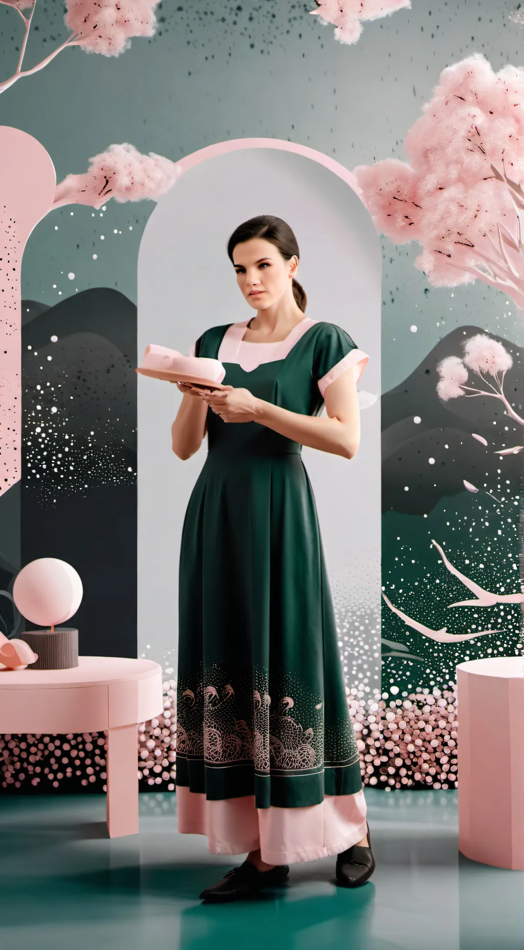 ai character: Елена background