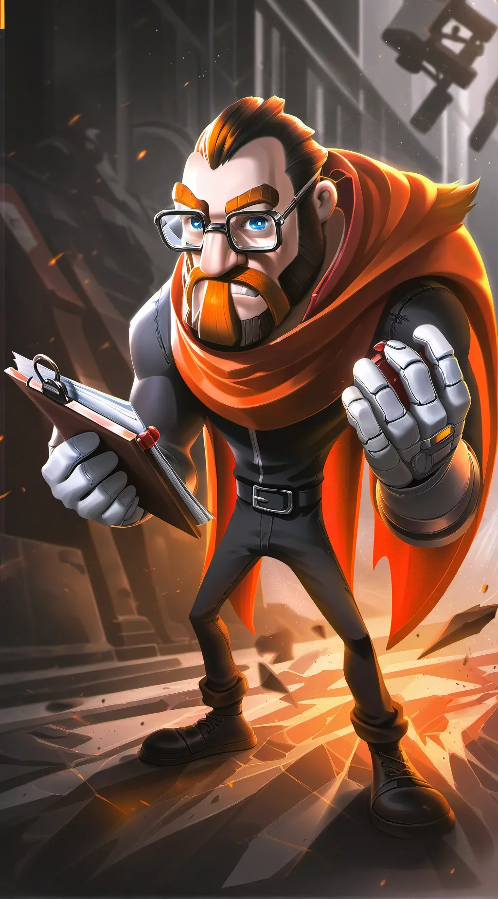 ai character: William. T background