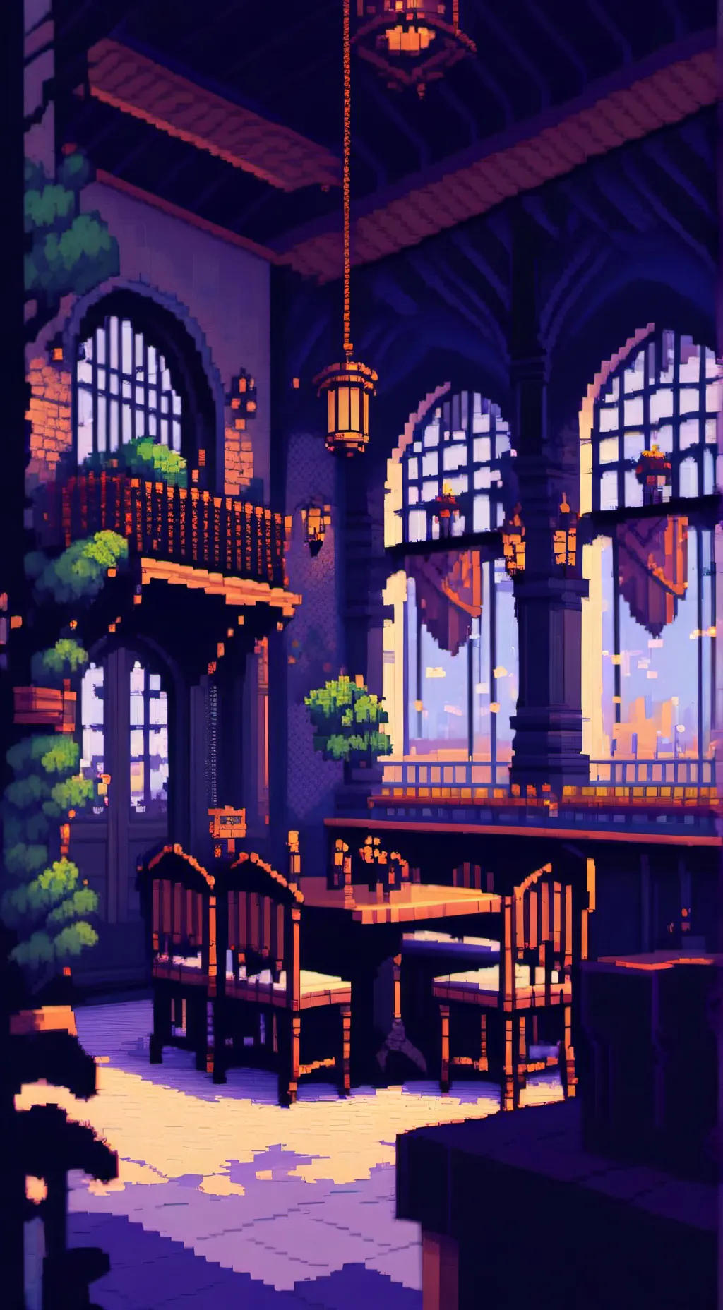 ai character: FantasyResturant 2 background