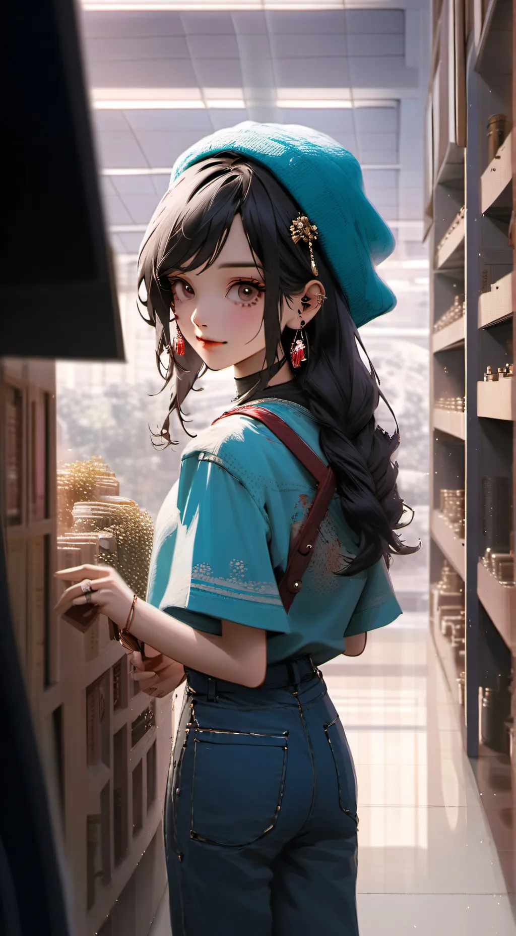 ai character: Dandys world wedgi background