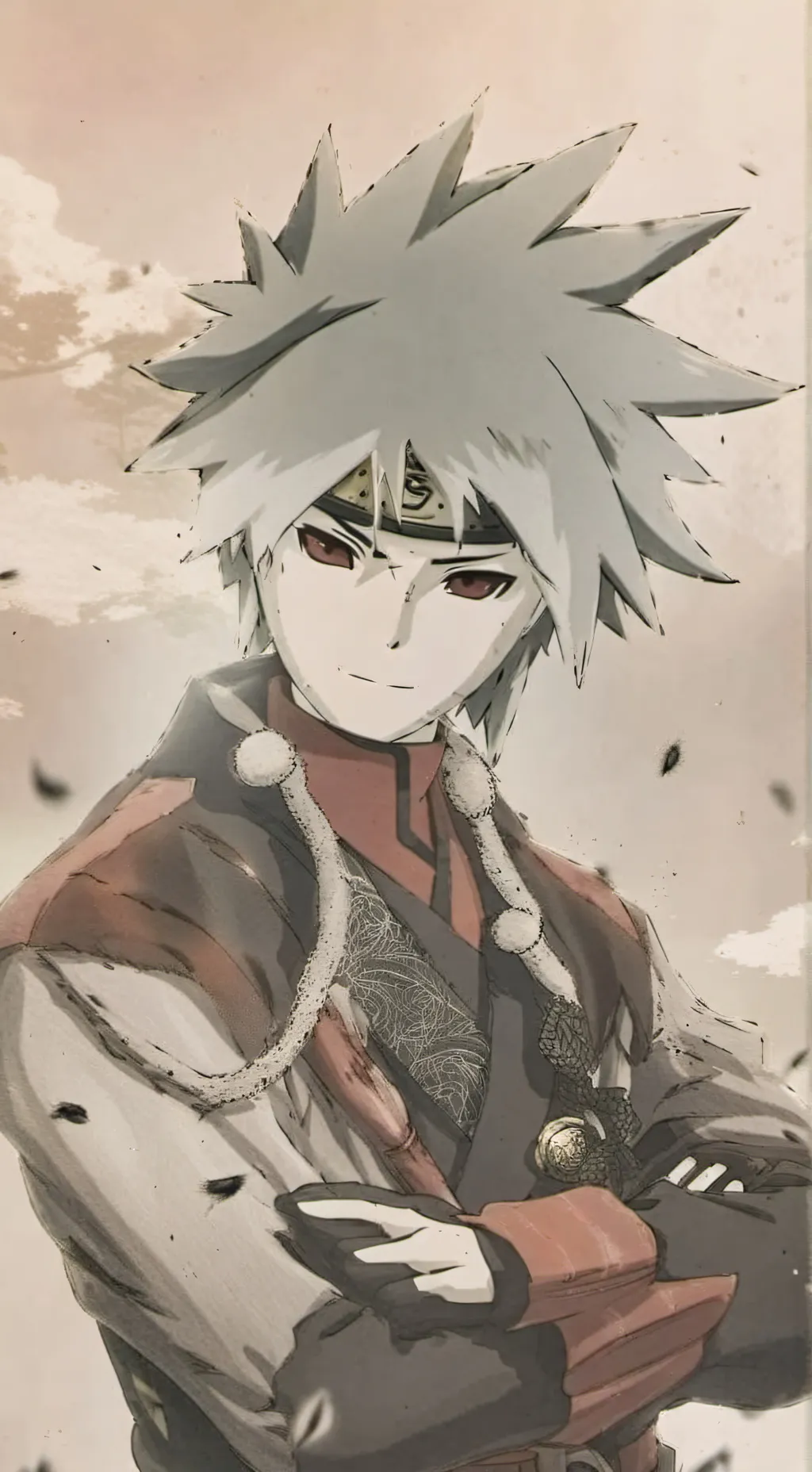 ai character: Minato  background