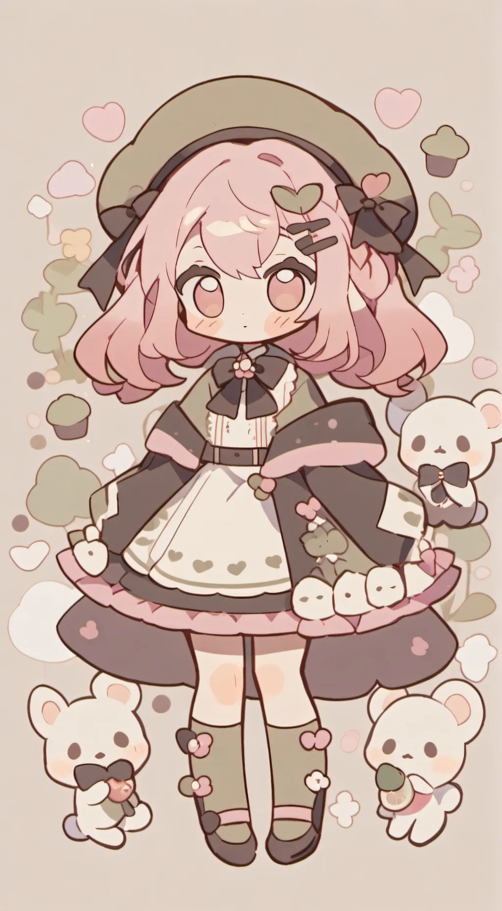 ai character: Ariyah/Pick me background