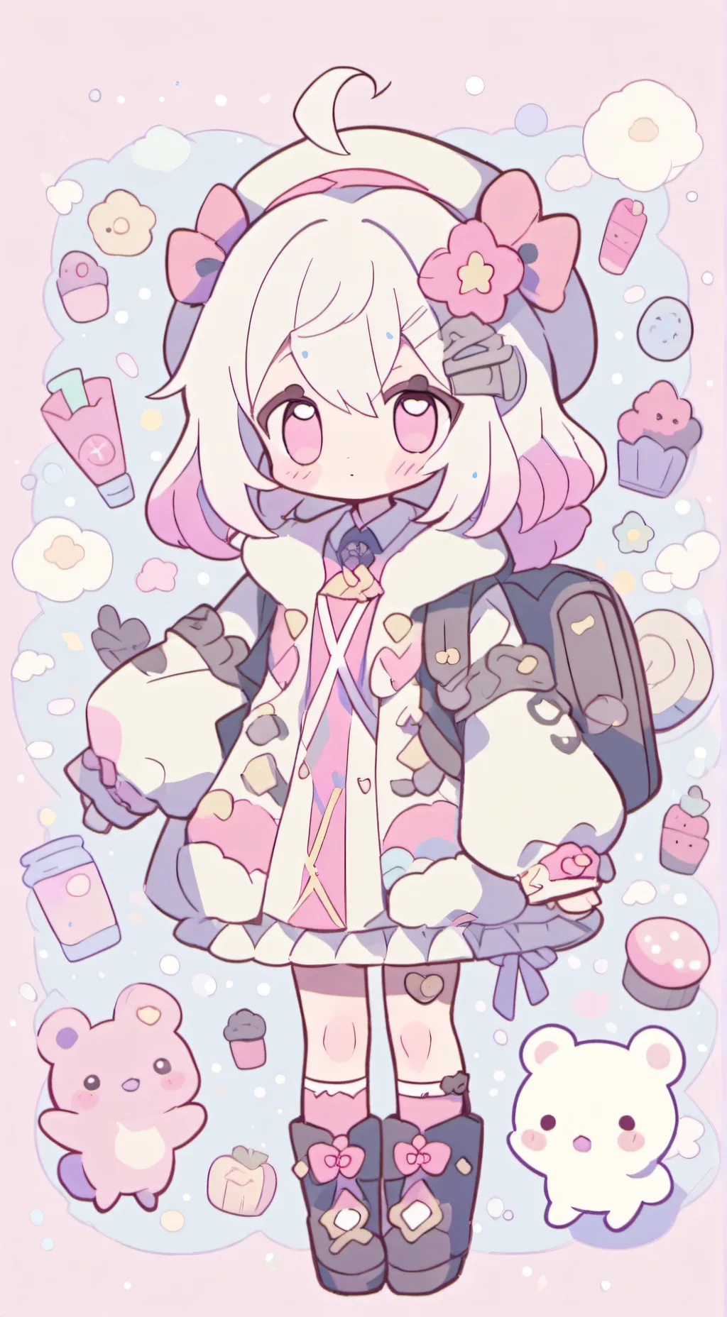 ai character: Mha background