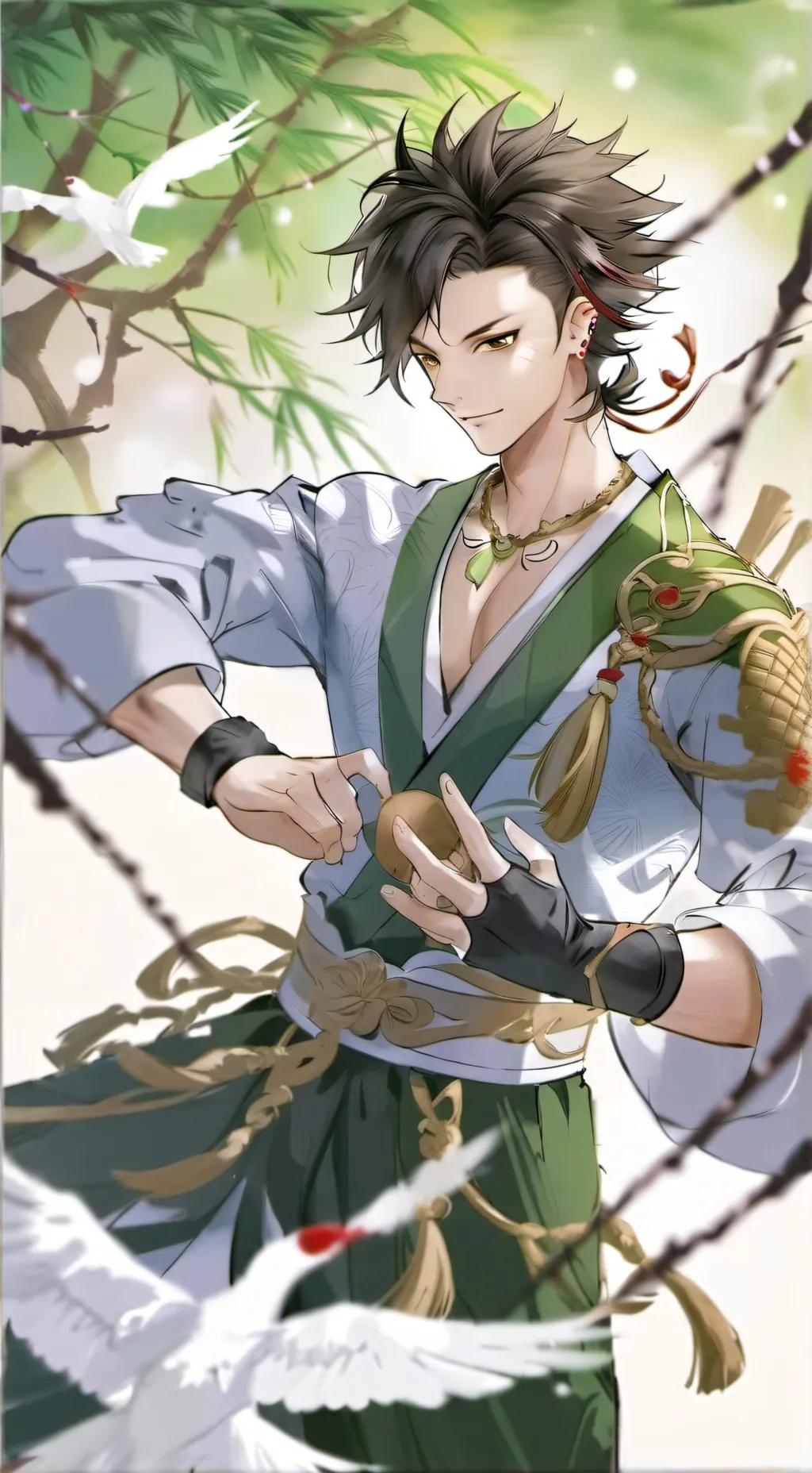 ai character: Naruto background