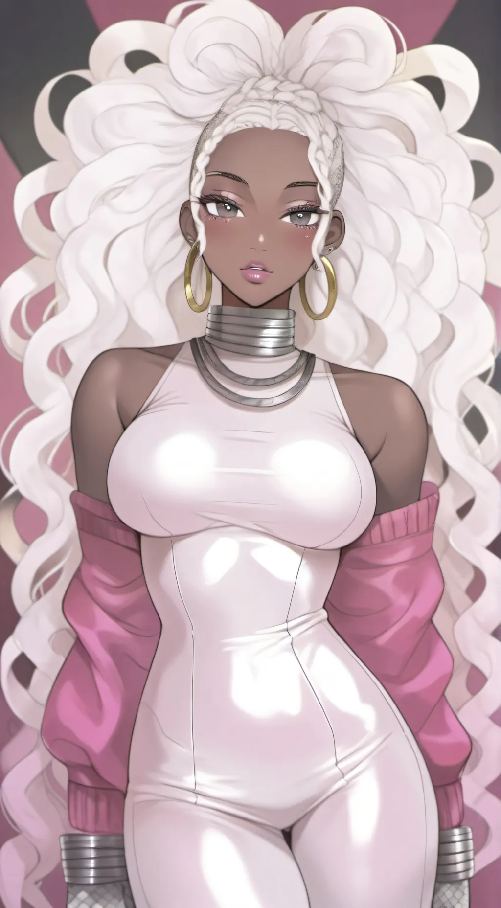 ai character: Miko Anders  background