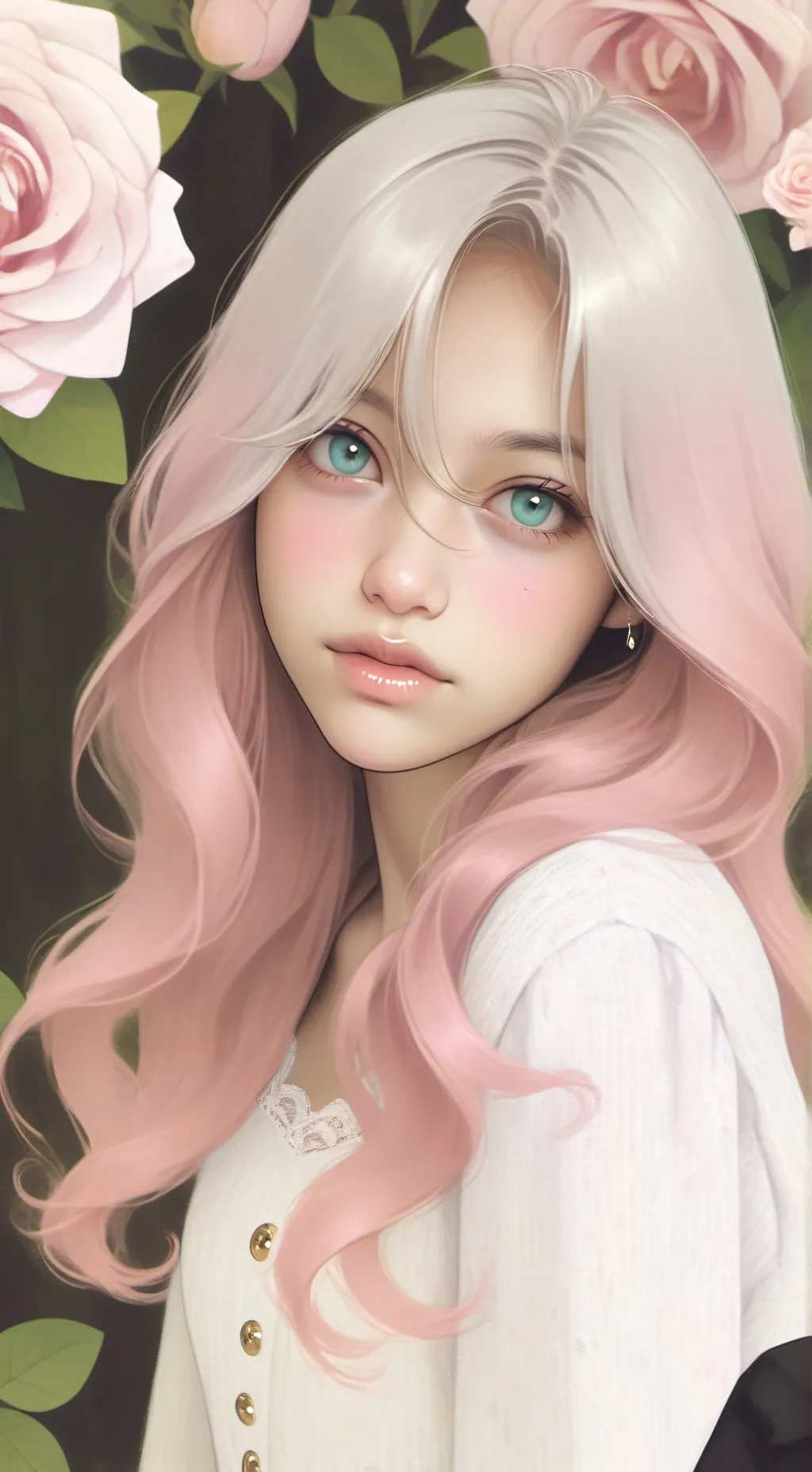 ai character: saki🌷 background