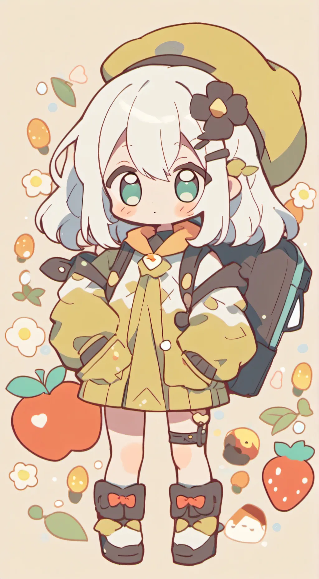 ai character: Deku background