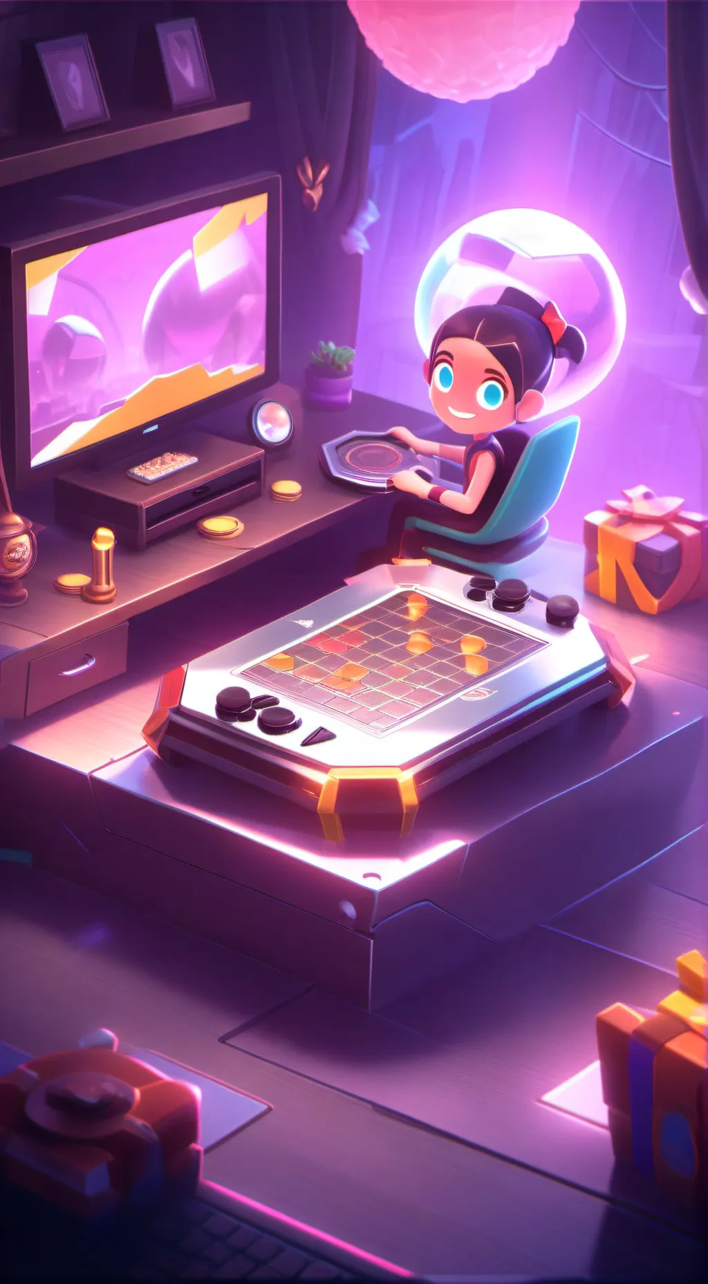 ai character: Body swap app background