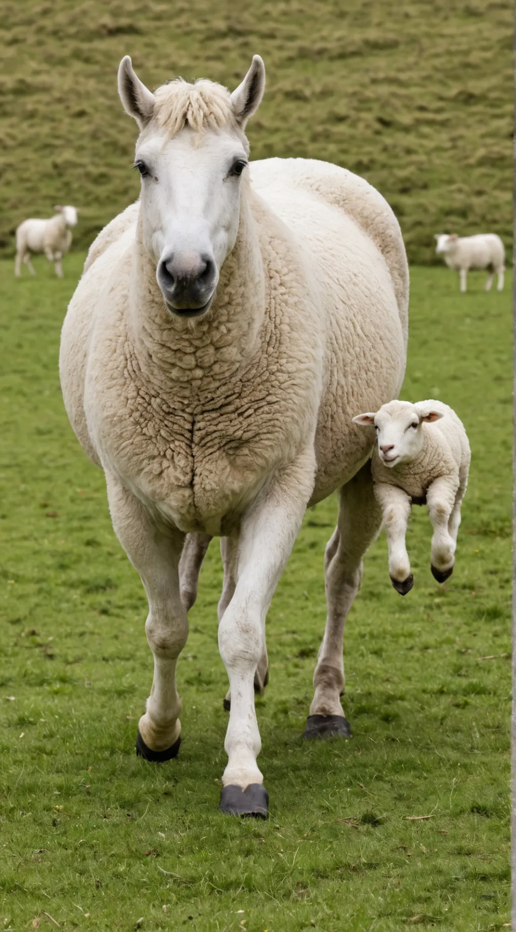 ai character: The Horsesheep background