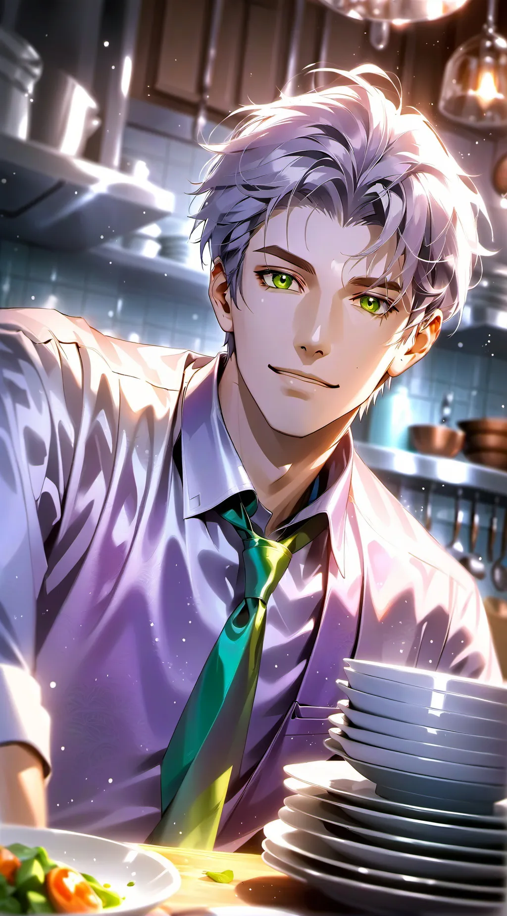 ai character: Drew background