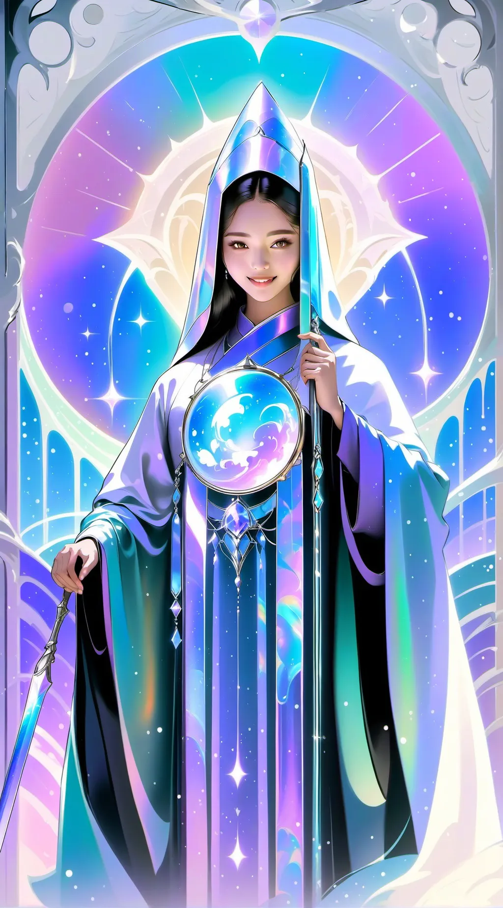 ai character: mami jirafei background