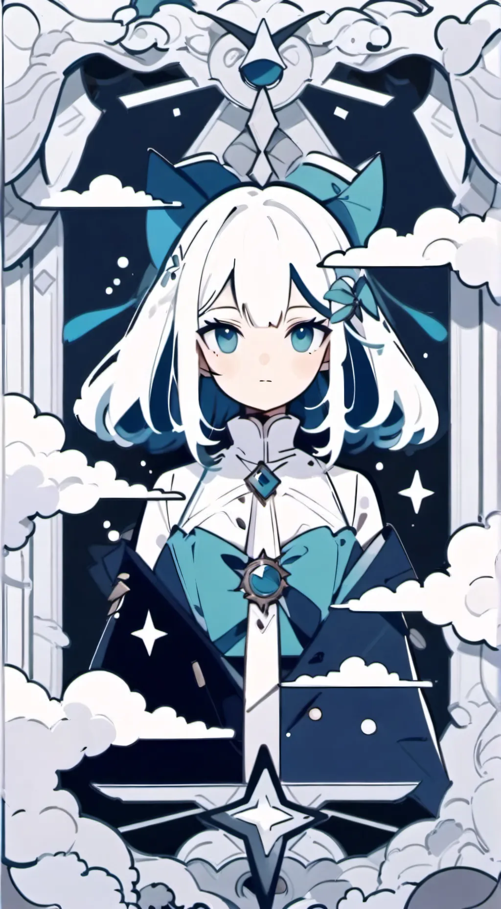 ai character: Mina x Mitsuri background