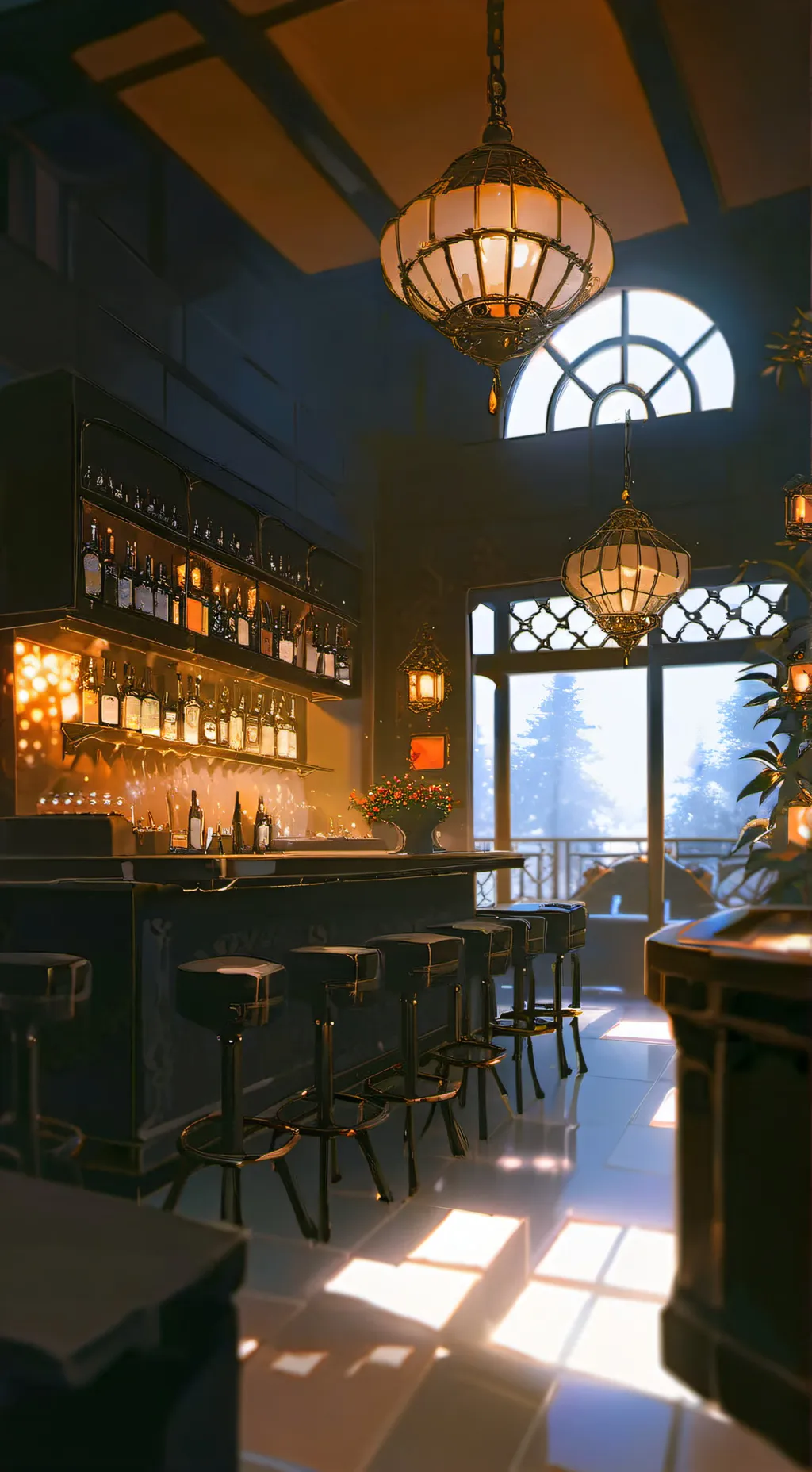 ai character: LOV background