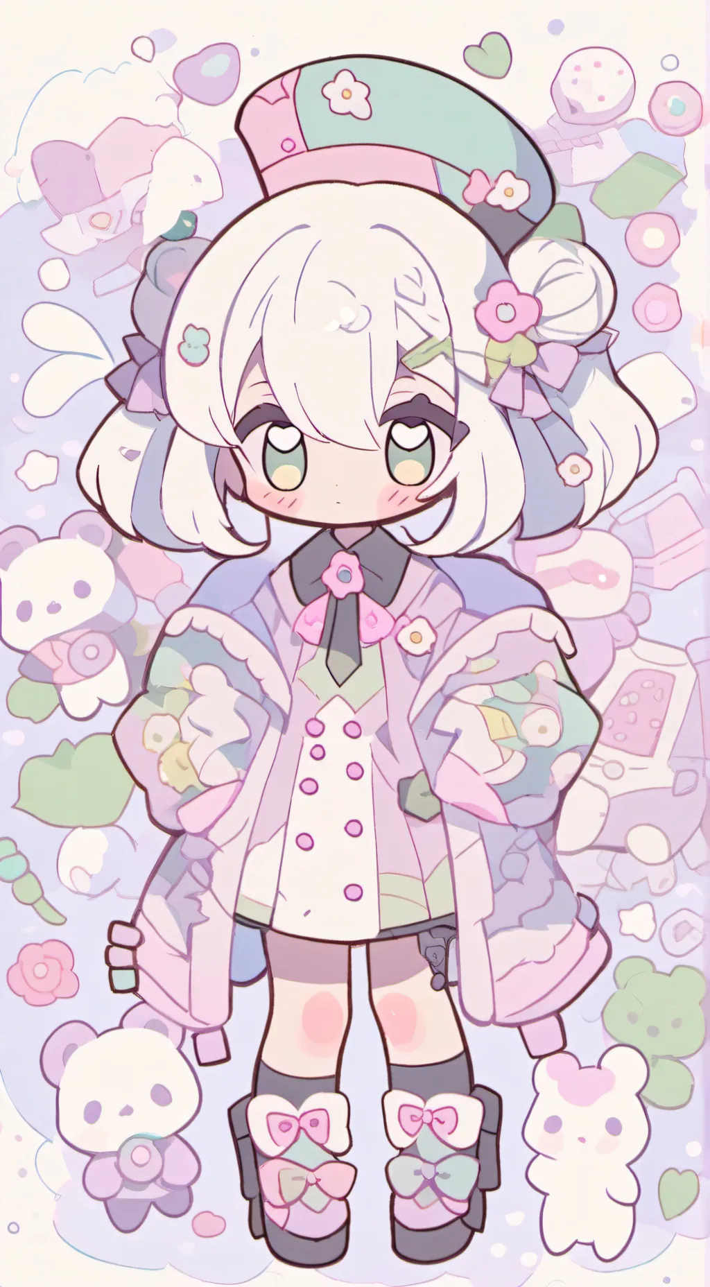 ai character: poppy playtime background