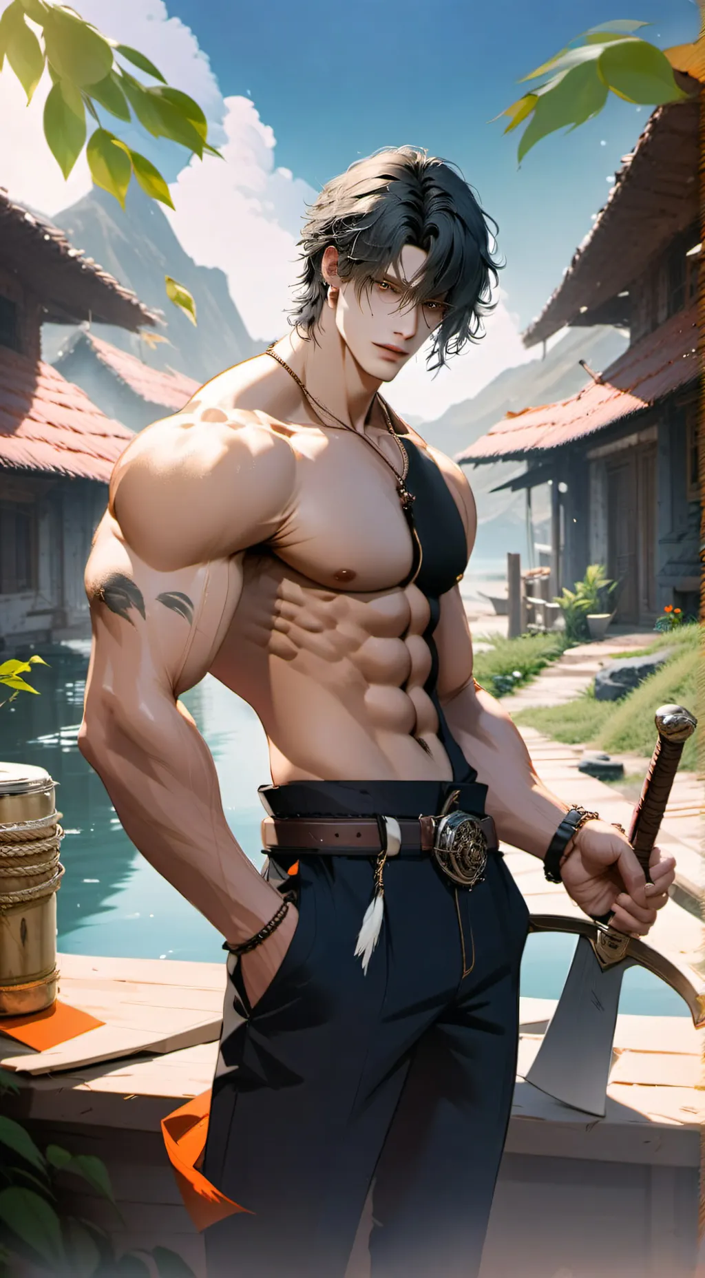 ai character: Seo _Jun background