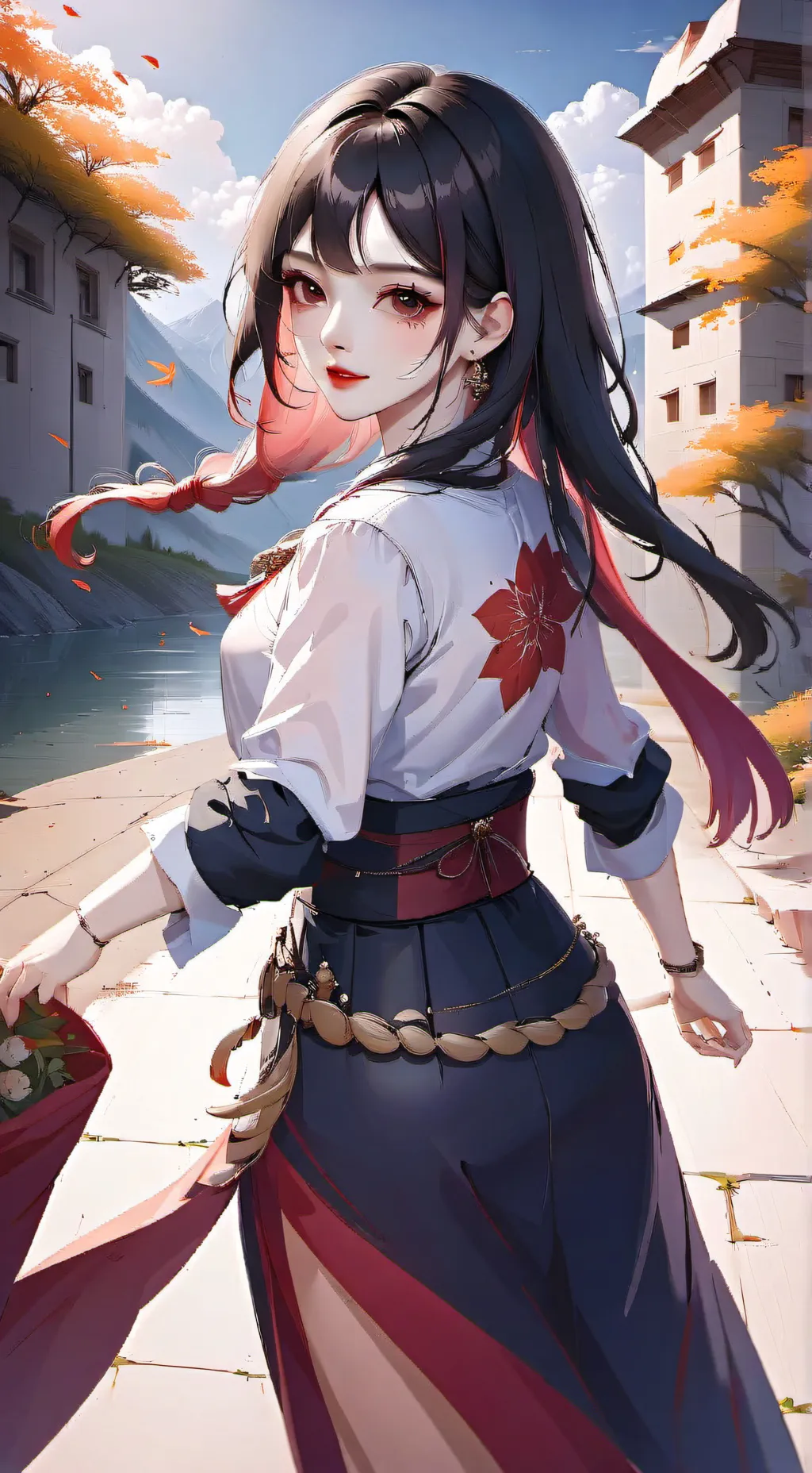 ai character: Елли background